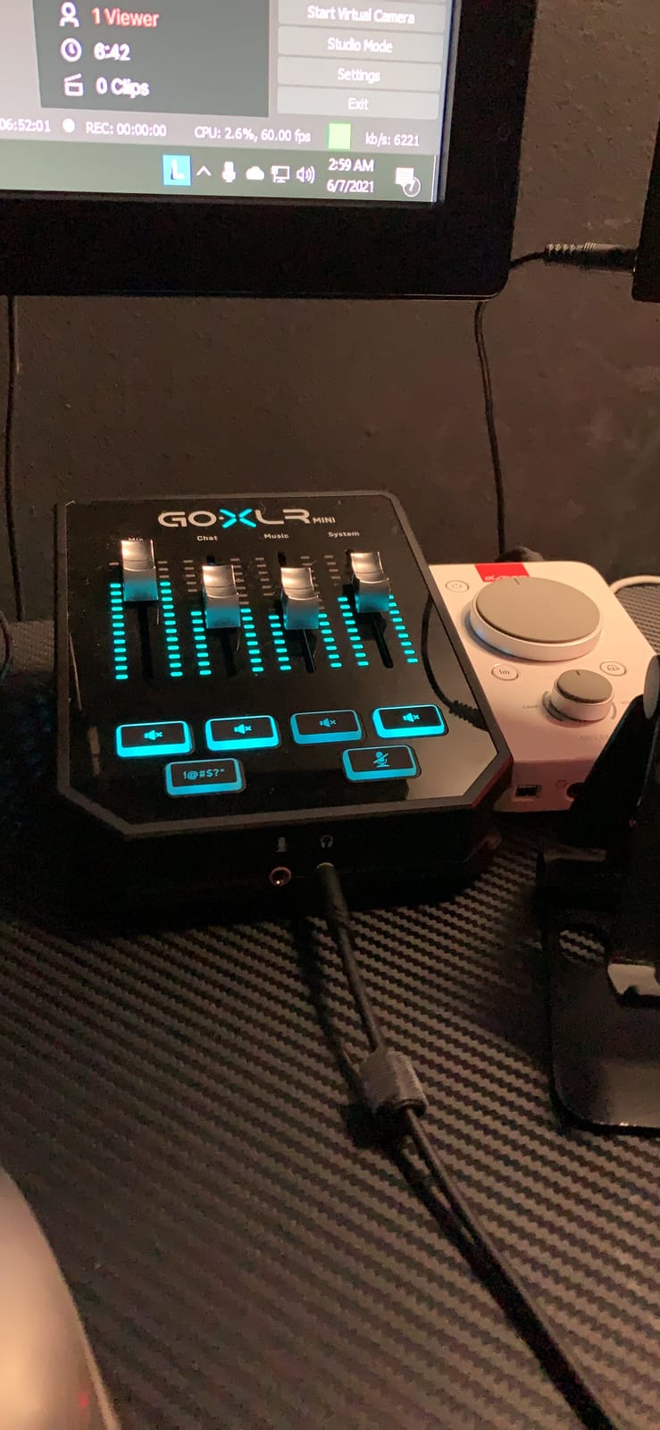 TC Helicon GoXLR MINI Online Broadcast Mixer with USB/Audio Interface and Midas Preamp, Officially Supported on Windows customer photo 1