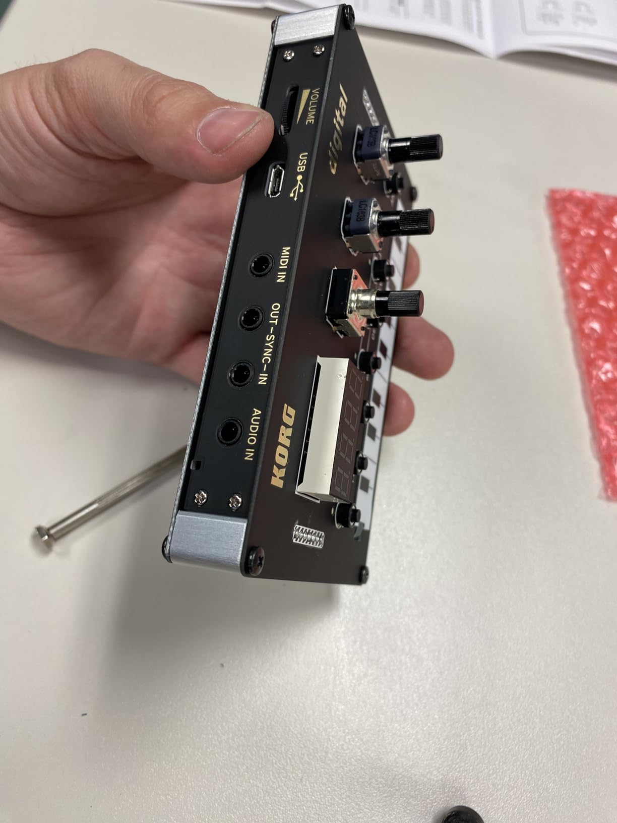 Korg Nu:Tekt NTS-1 Build Your Own Digital Synthesizer Kit customer photo 2