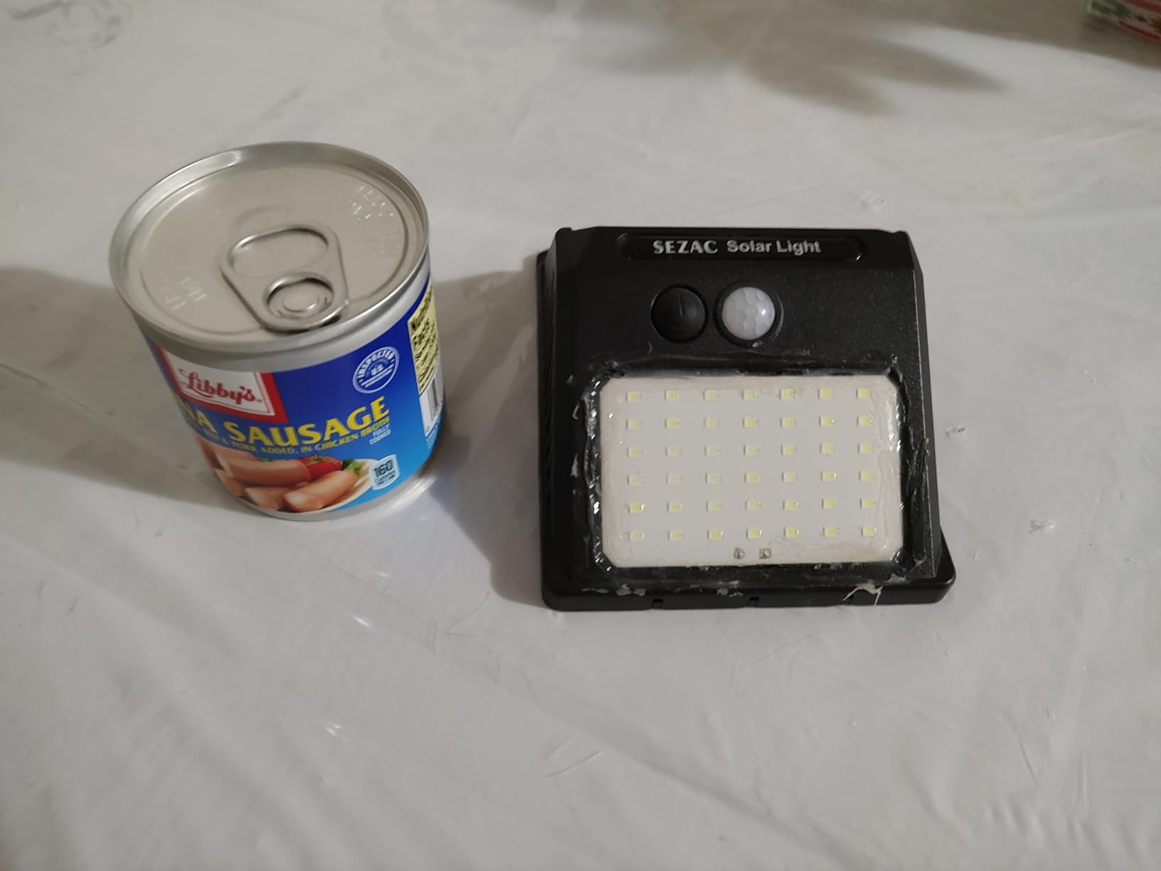 SEZAC Solar Lights Outdoor,3 Modes Motion Sensor Security Light Wall Light customer photo 2