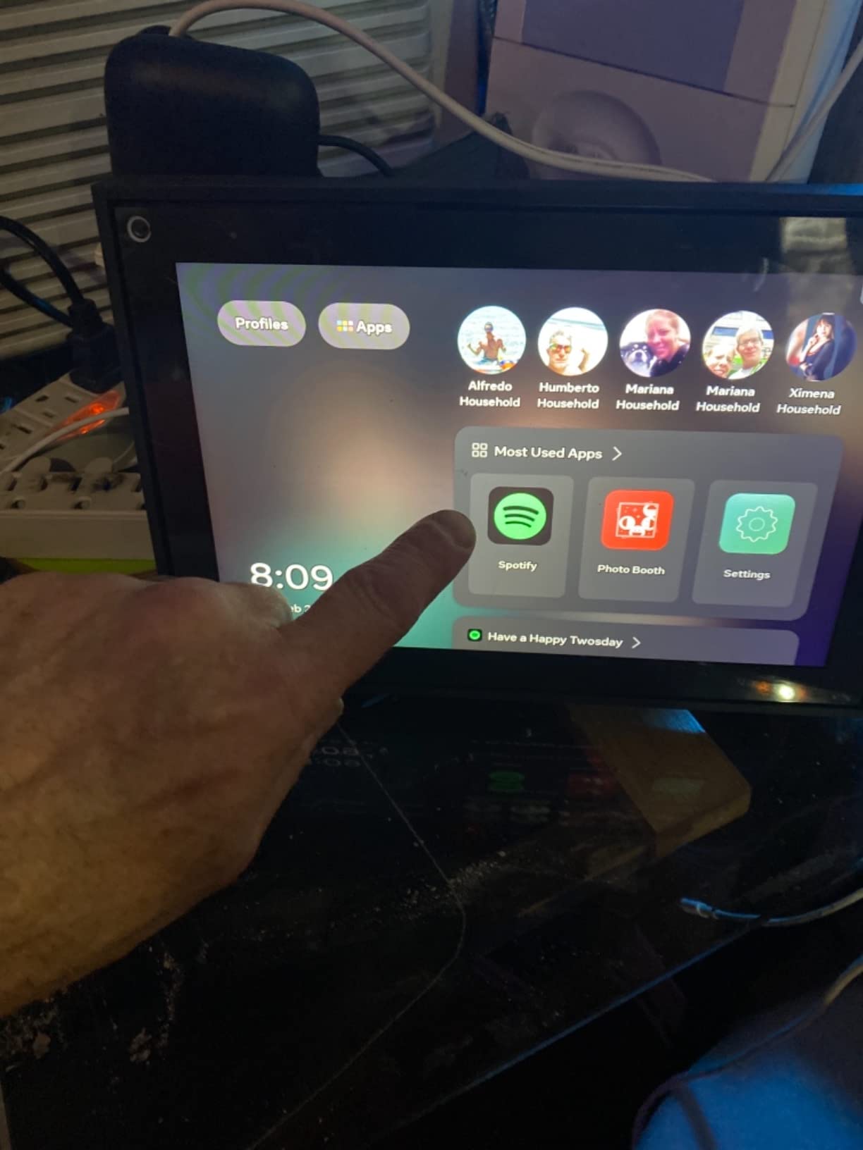 Meta Portal - Smart Video Calling for the Home with 10” Touch Screen Display - Black customer photo 1