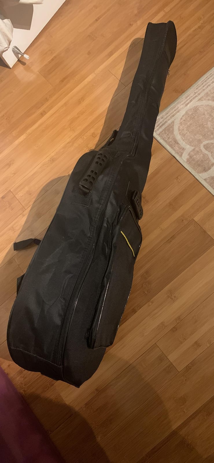 GLEAM Acoustic Guitar Gig Bag - 0.35 Inch Foam Padding Fit 39-41 Inch, Waterproof, Black with Hanger Loop customer photo 2