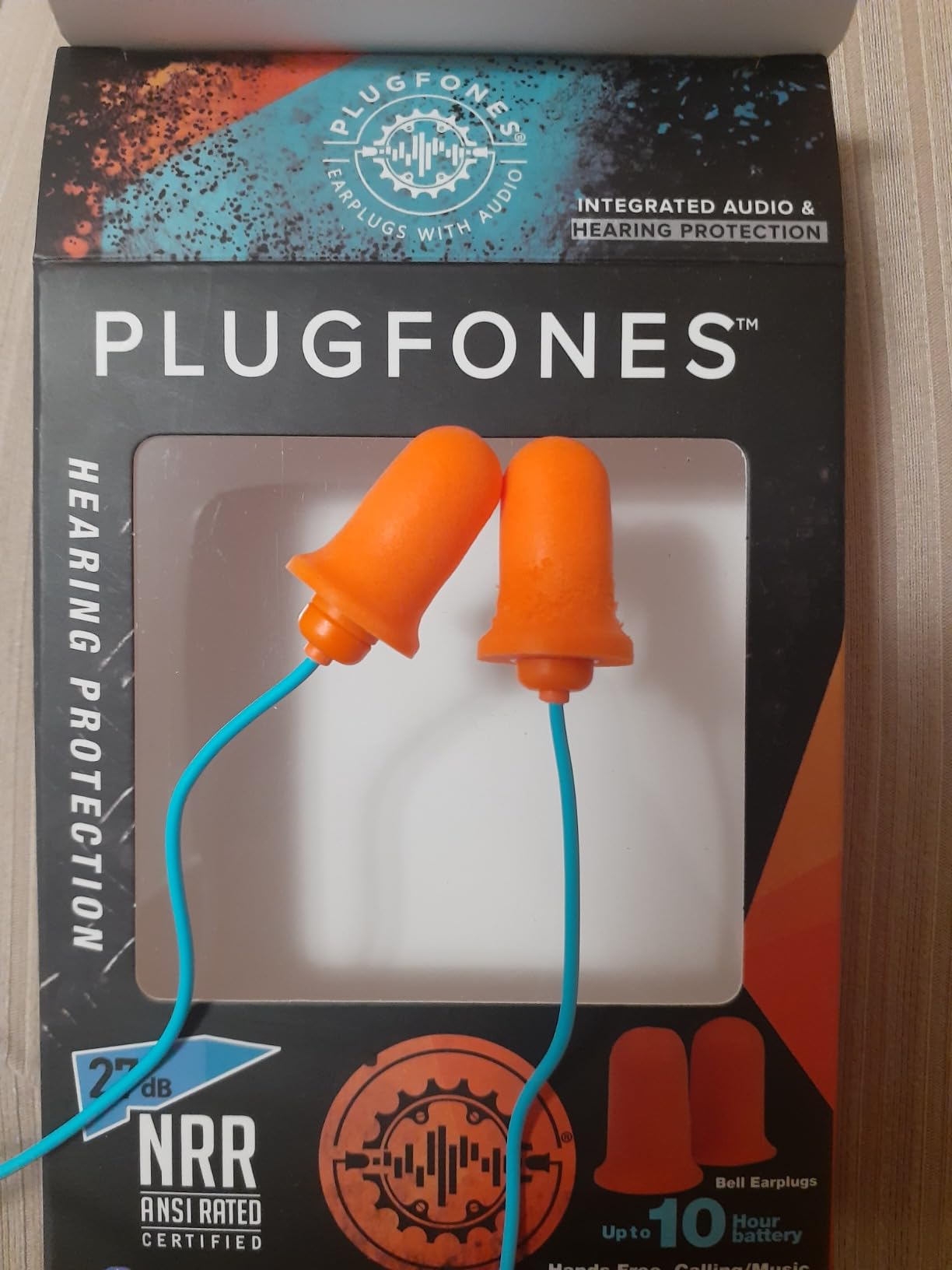 Plugfones Basic Pro Bluetooth Earplug Headphones for Work, OSHA Compliant customer photo 1