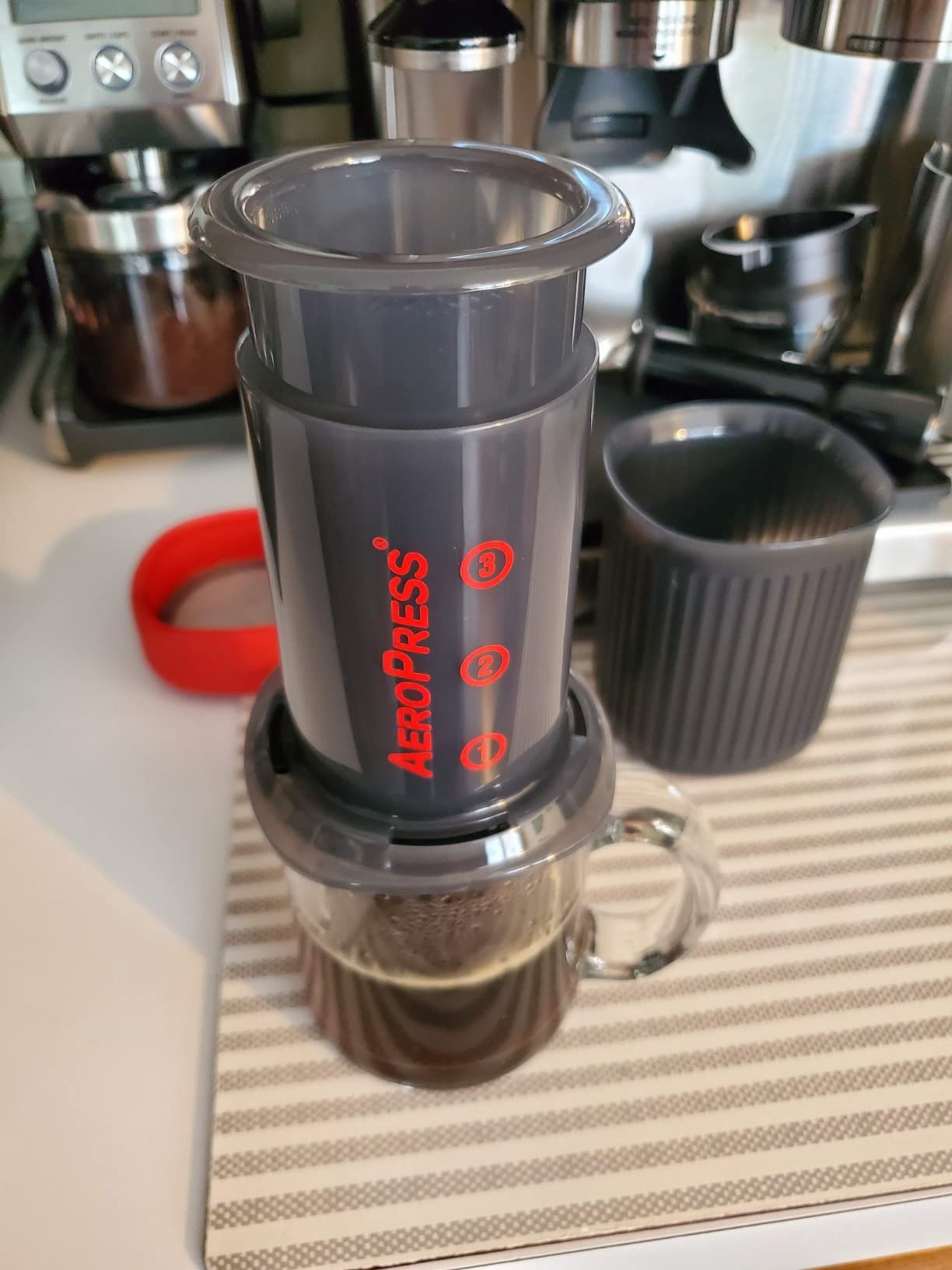 AeroPress Go Extra Small Portable Coffee Maker Kit customer photo 2