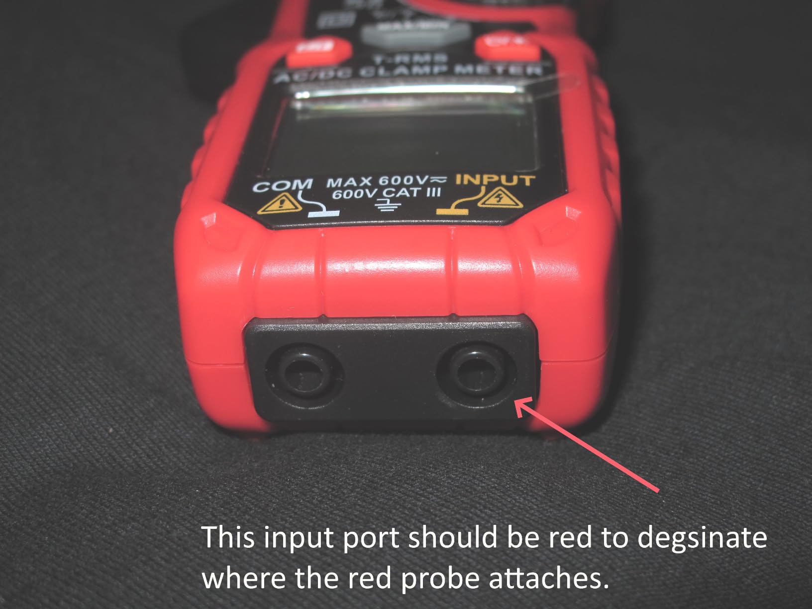 KAIWEETS HT206D Digital Clamp Meter T-RMS 6000 Counts, Multimeter Voltage Tester Auto-ranging, Measures Current Voltage Temperature Capacitance Resistance Diodes Continuity Duty-Cycle (AC/DC Current) customer photo 2
