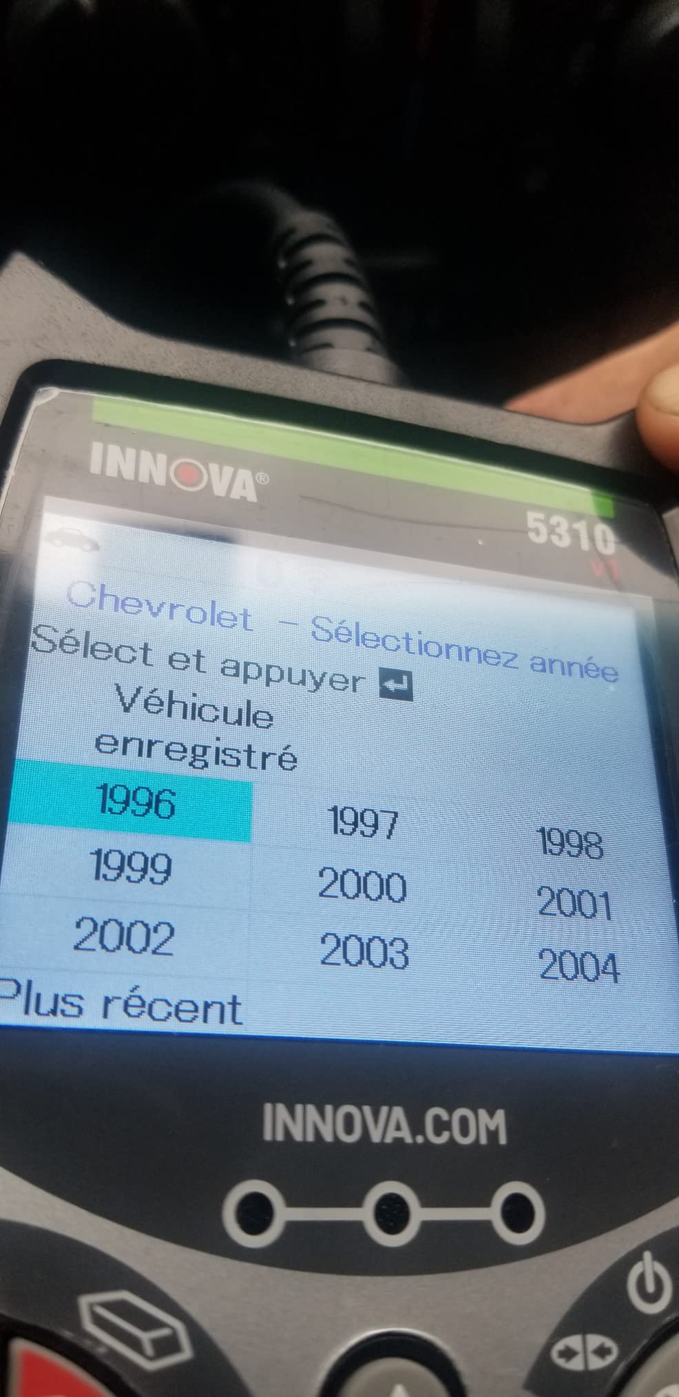 INNOVA 5310 OBD2 Scanner – ABS & SRS Code Reader, Check Engine Light Diagnostic Tool with Battery Test, Oil Reset, Live Data – Works with Most OBDII Vehicles 1996 & Newer customer photo 1