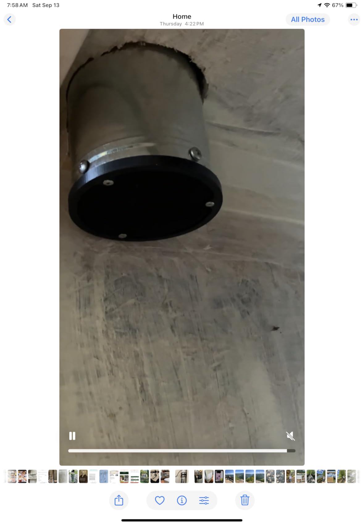 Air Duct Screen and Carbon Filter for 4 inch Air Ducts, Vents, Grow tents, or fresh air intakes; Pre-filtration for light duty odors and dust; Atomic Innovations customer photo 2