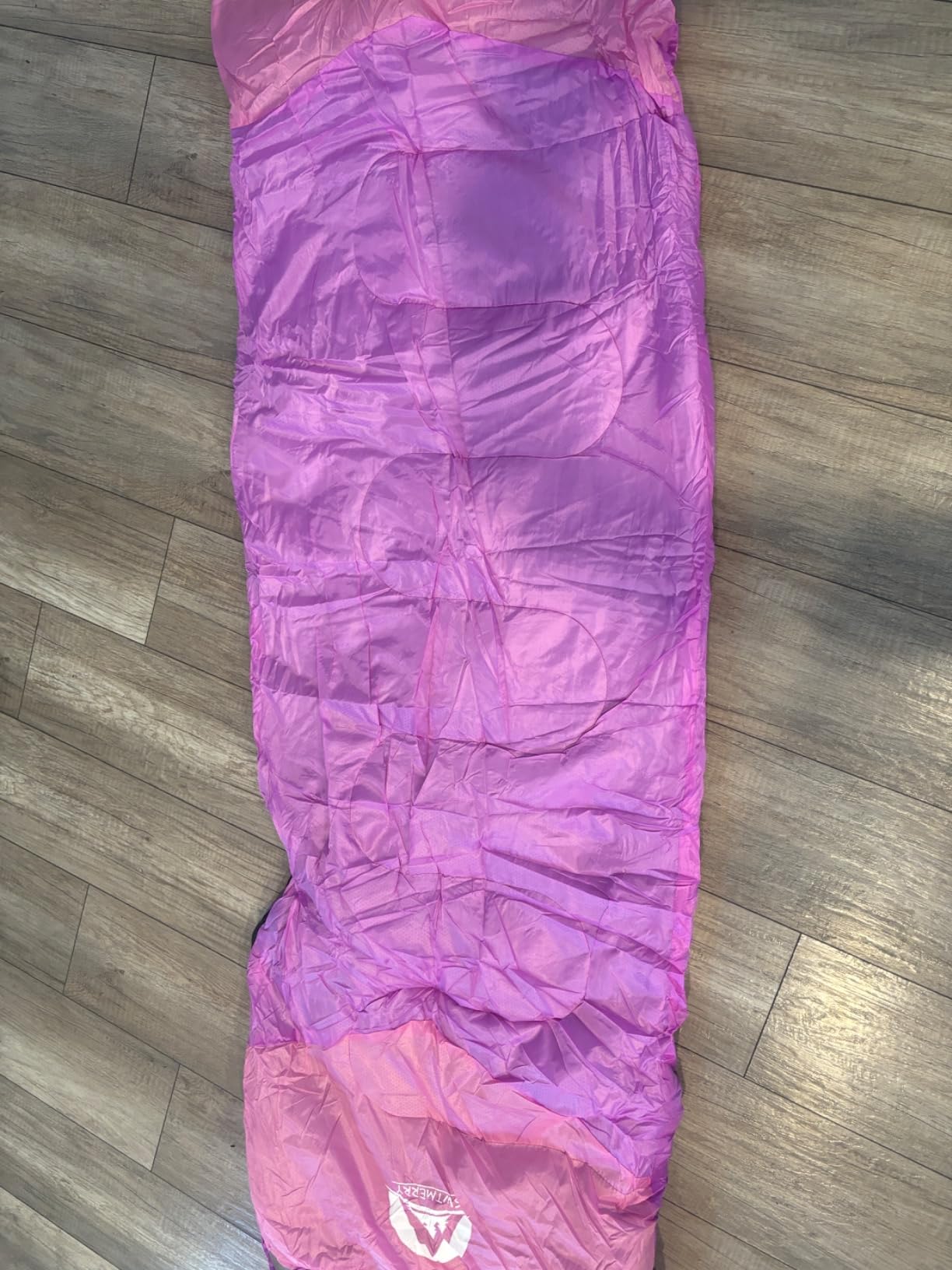 SWTMERRY Sleeping Bag 3 Seasons (Summer, Spring, Fall) Warm & Cool Weather - Lightweight,Waterproof Indoor & Outdoor Use for Kids, Teens & Adults for Hiking and Camping customer photo 1