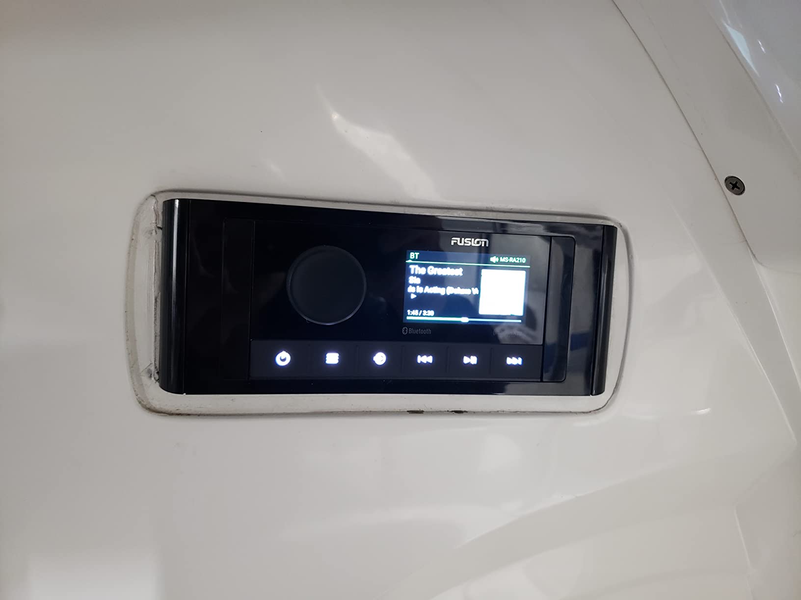 Fusion MS-RA210 Marine Stereo, with DSP, A Garmin Brand | DSP, A Garmin Brand customer photo 1