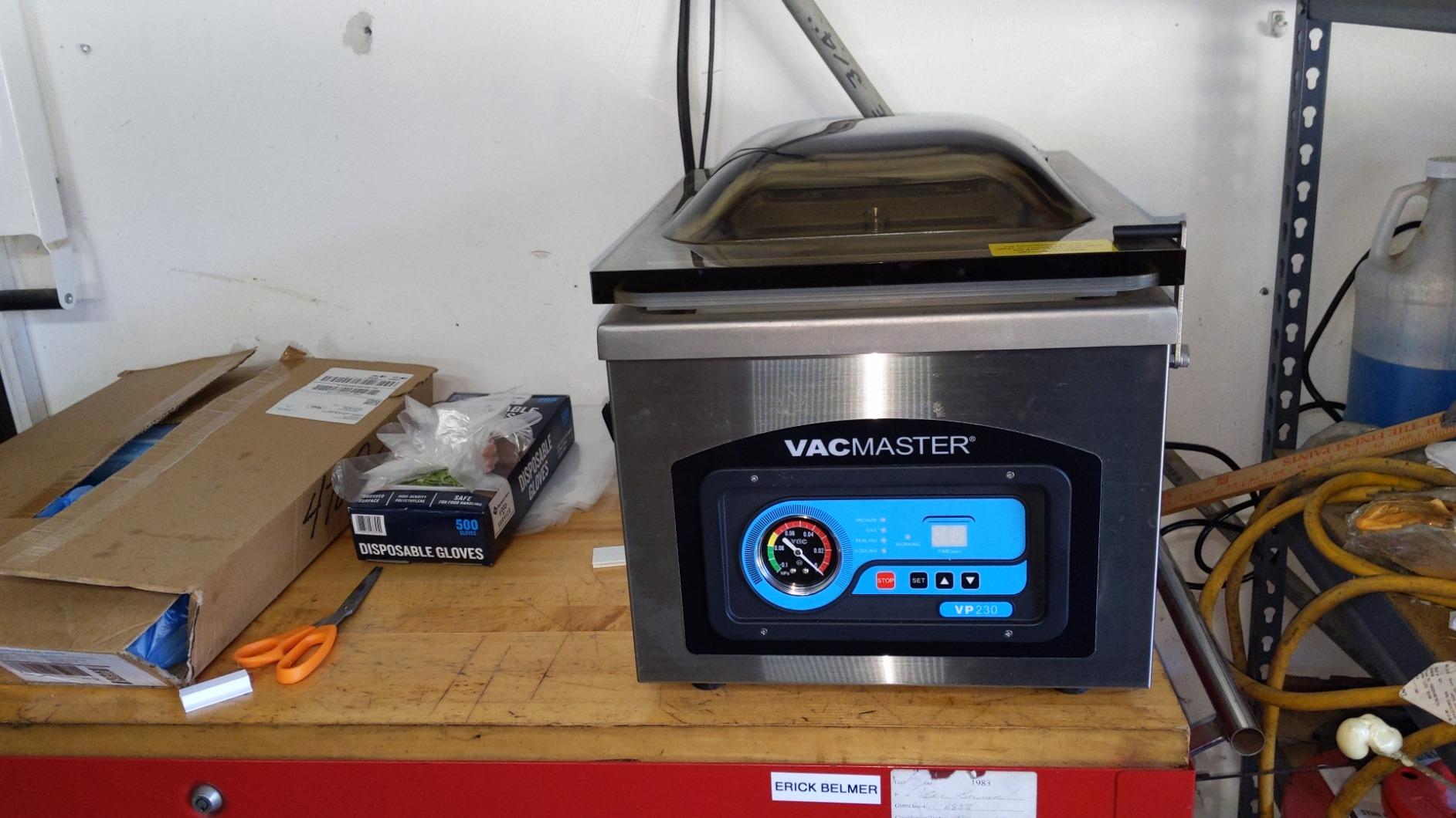 VacMaster VP230 Chamber Vacuum Sealer – Commercial Vacuum Sealer Machine for Food with 1/2 HP Oil Pump, 12.25” Seal Bar for 12” x 15” Bags, Food Vacuum Sealer for Sous Vide, Liquids & Food Storage customer photo 1