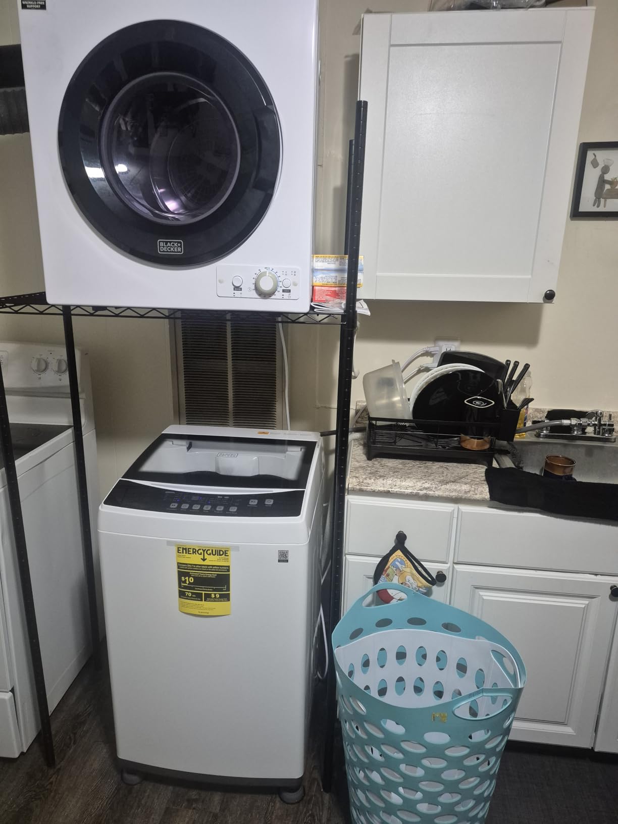 BLACK+DECKER 3.5 Cu. Ft. Portable Dryer, 13.2 lb. Capacity, 120V, BCED37 customer photo 1
