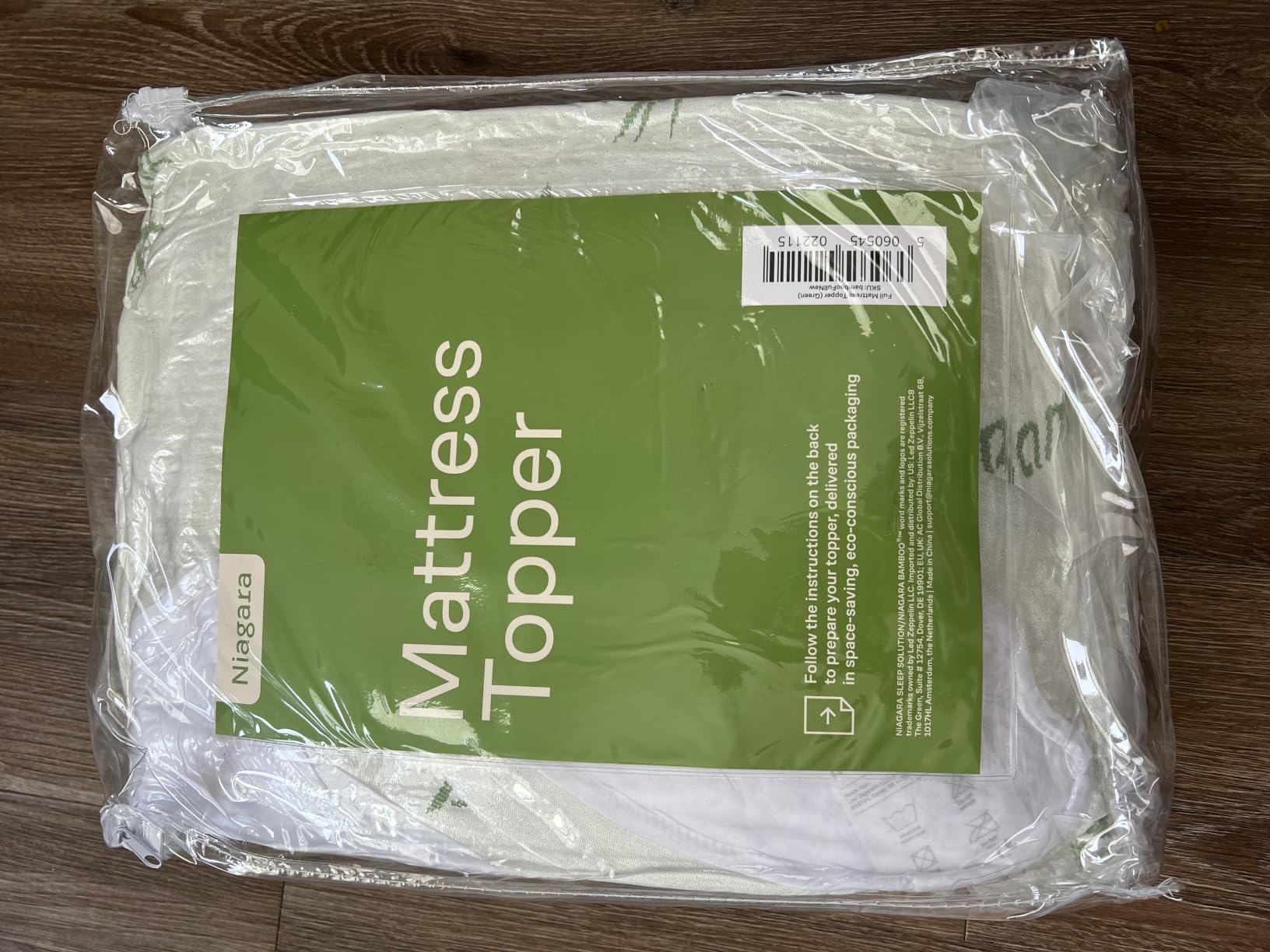 Niagara Sleep Solution Twin XL Ultra Soft Mattress Topper - Rayon Derived from Bamboo, 20