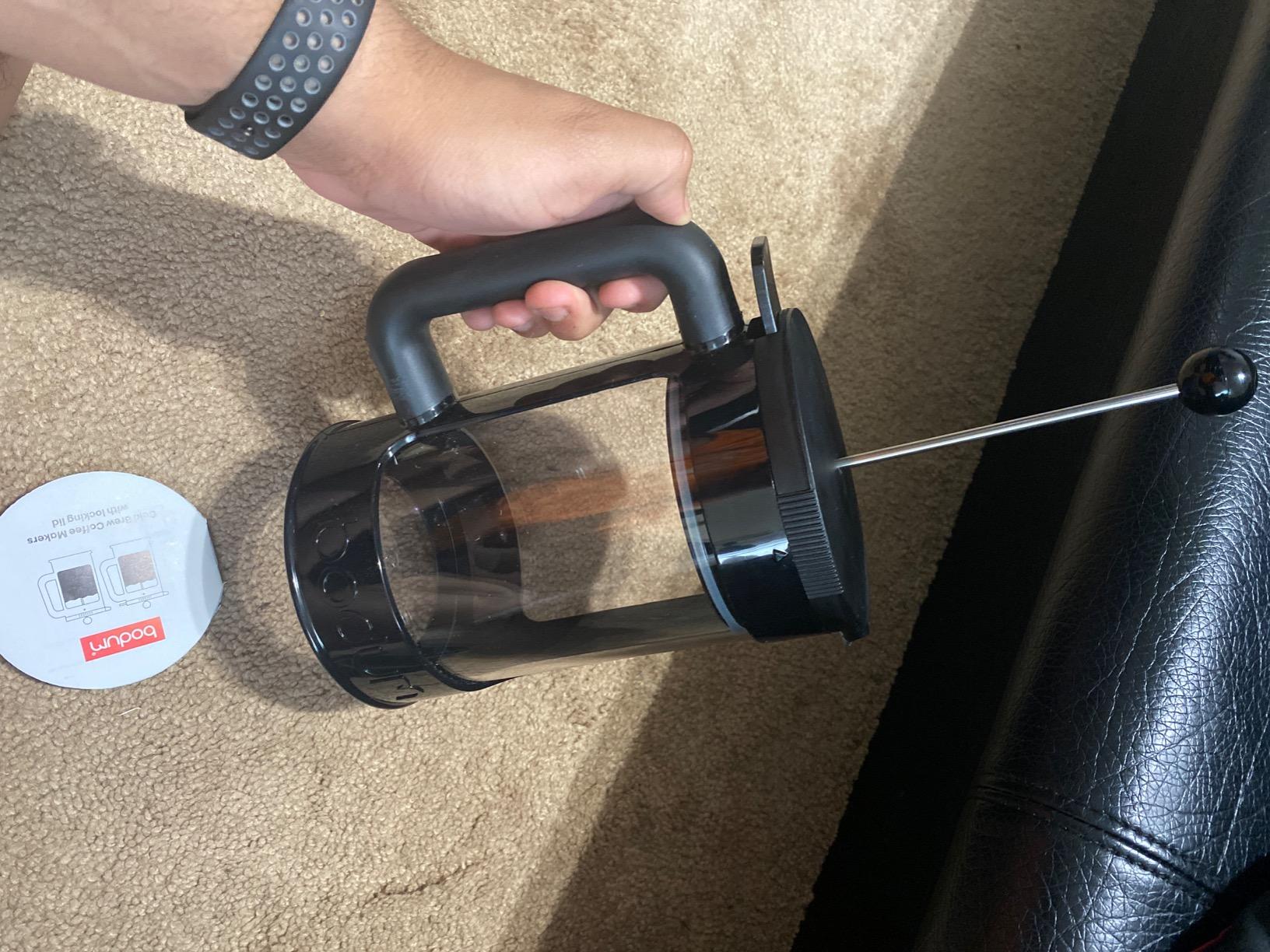 Bodum 51oz Cold Brew Coffee Maker, Black - Made in Portugal customer photo 1