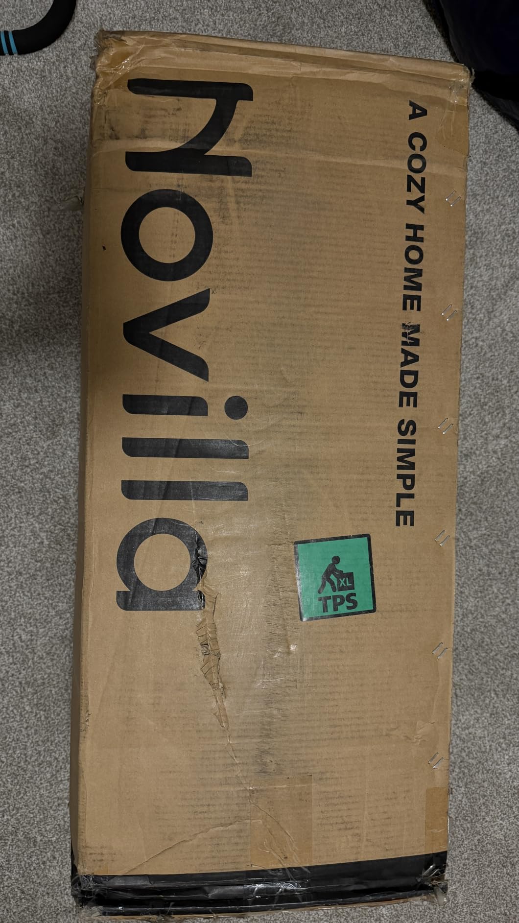Novilla Bliss King Size Mattress, 12 Inch Gel Memory Foam customer photo 1
