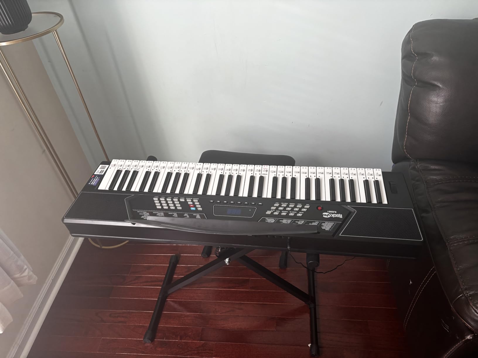 RockJam RJ5061 61 Key Keyboard Piano Kit with Stand, Bench & Headphones customer photo 2