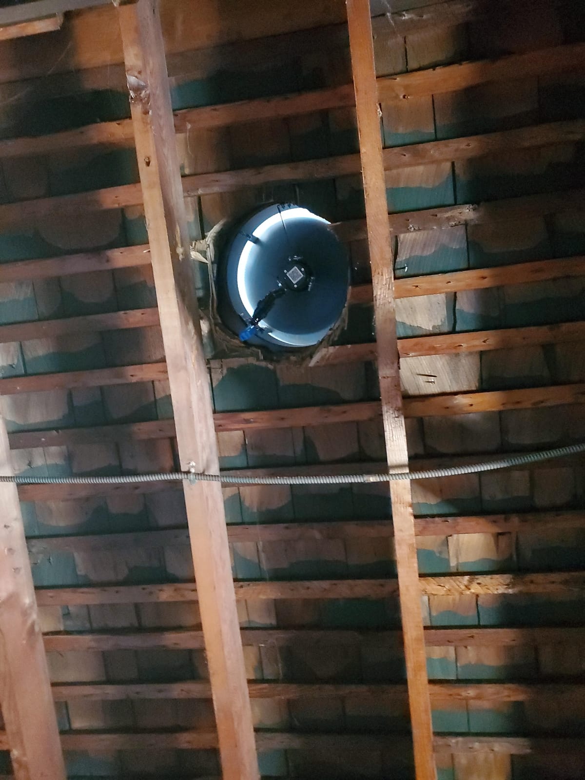 Remington Solar Builder Series 40 Watt Solar Attic Fan - Includes 110V Adapter for auto-Run Night time Operation customer photo 1