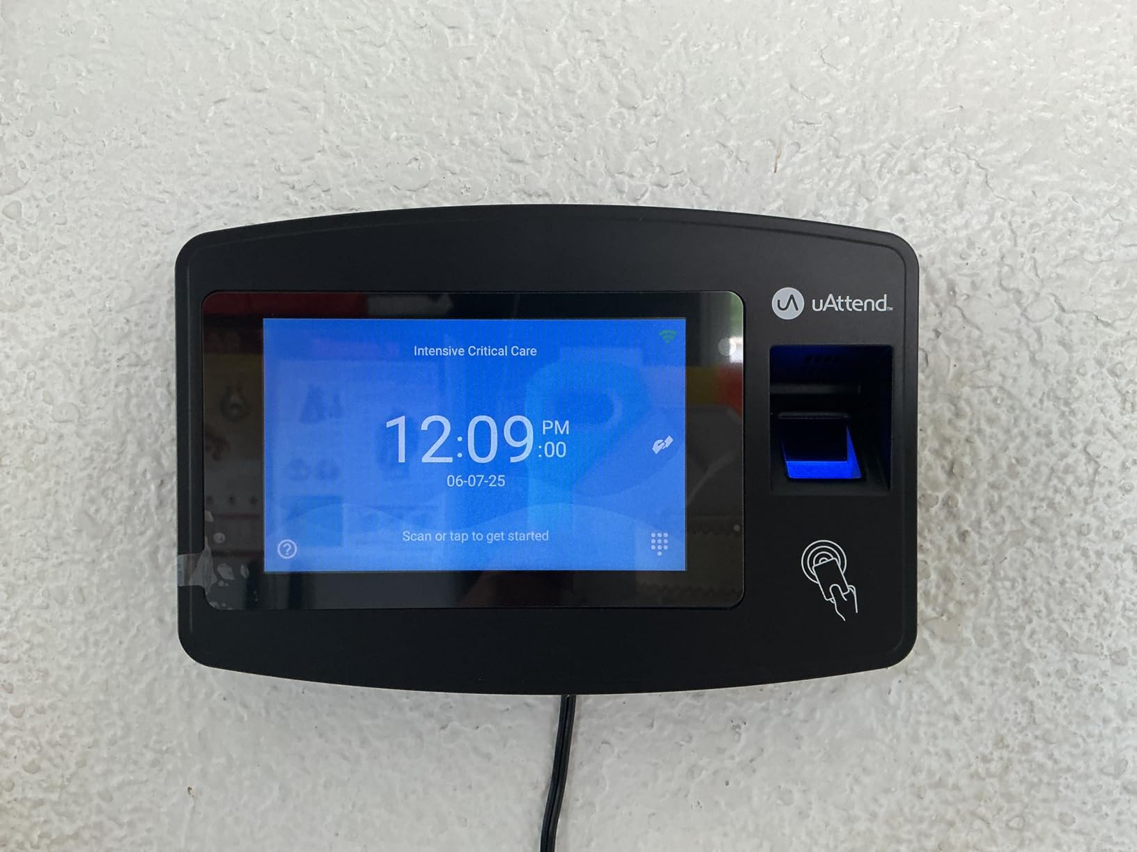 uAttend JR2000 Biometric Fingerprint, RFID, PIN Time Clock for Small Business – Cloud-Based Attendance System with Optional Payroll Integration – All-in-One System customer photo 2