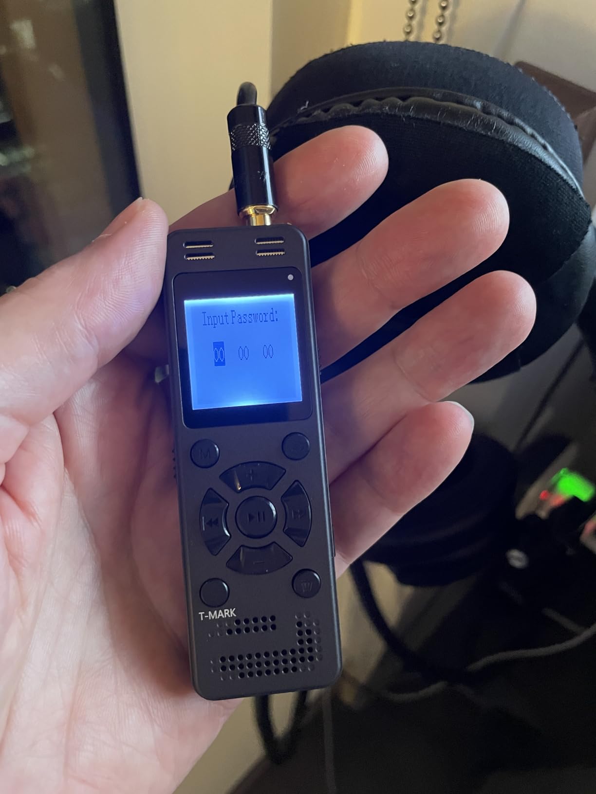 128GB Digital Voice Recorder for Lectures Meetings - EVIDA 9296 Hours Voice Activated Recording Device Audio Recorder with Playback,Password customer photo 1