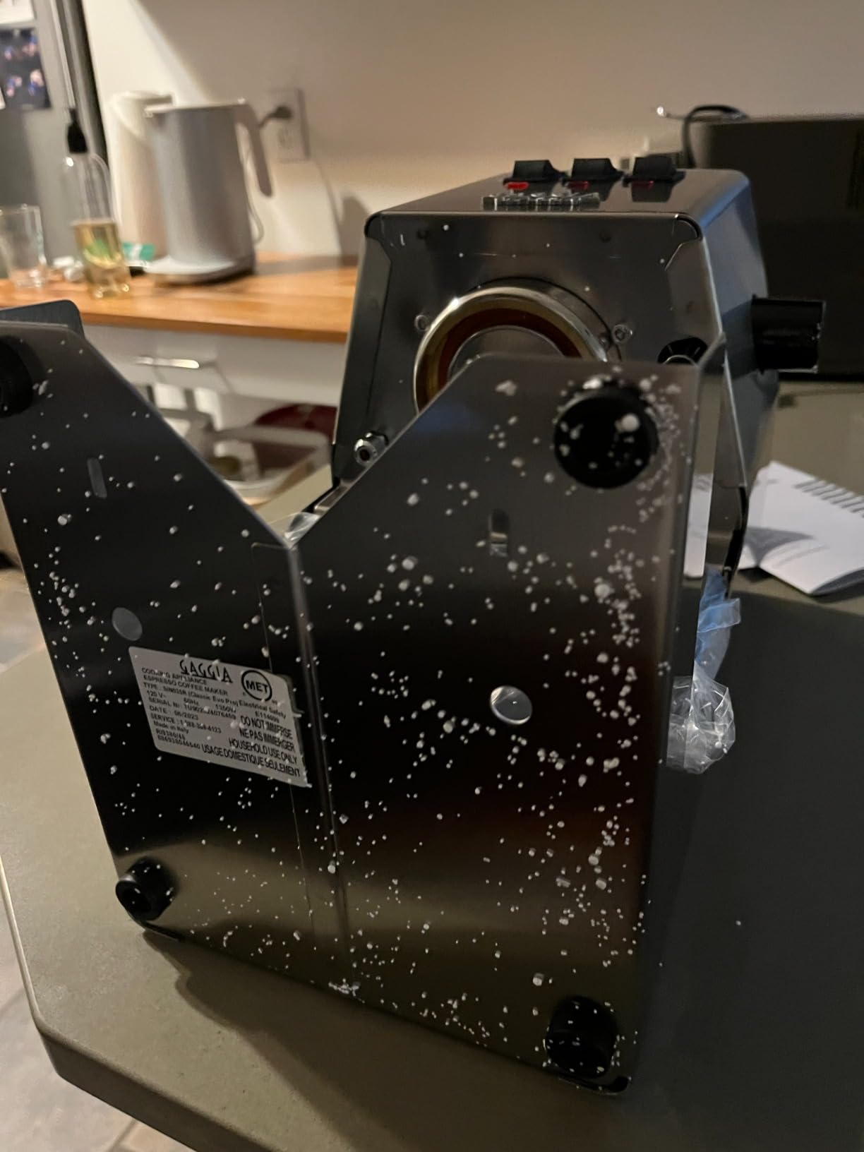Gaggia RI9380/51 Classic Evo Pro Espresso Machine, Industrial Grey, Small customer photo 1