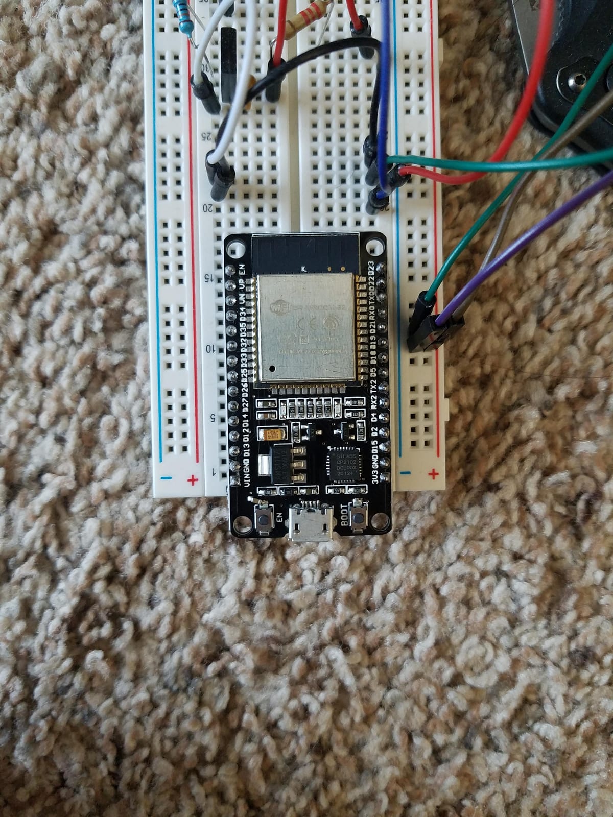 3PCS ESP32 ESP-32S WiFi Development Board NodeMCU ESP-WROOM-32 Microcontroller 2.4GHz Dual-Core WiFi Bluetooth Processor Integrated Chip CP2102 customer photo 2
