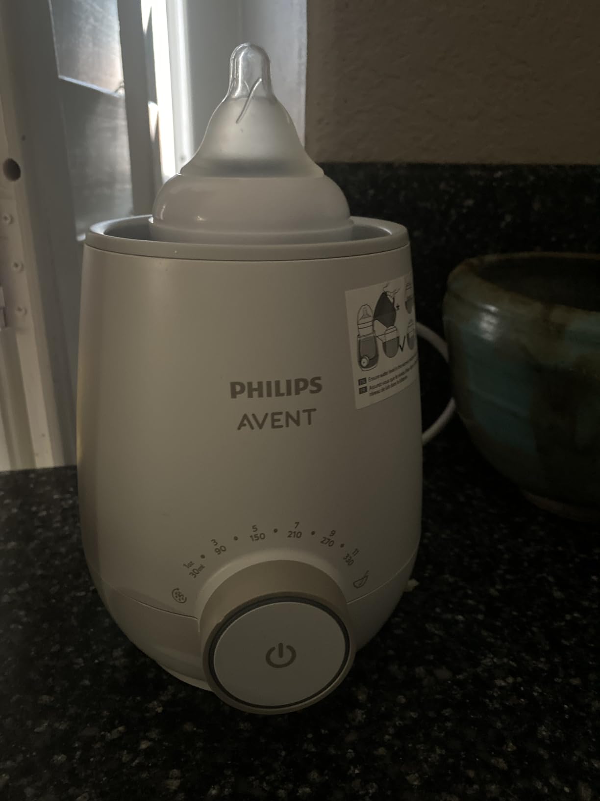 Philips Avent Premium Fast Bottle Warmer with Smart Temperature Control customer photo 1