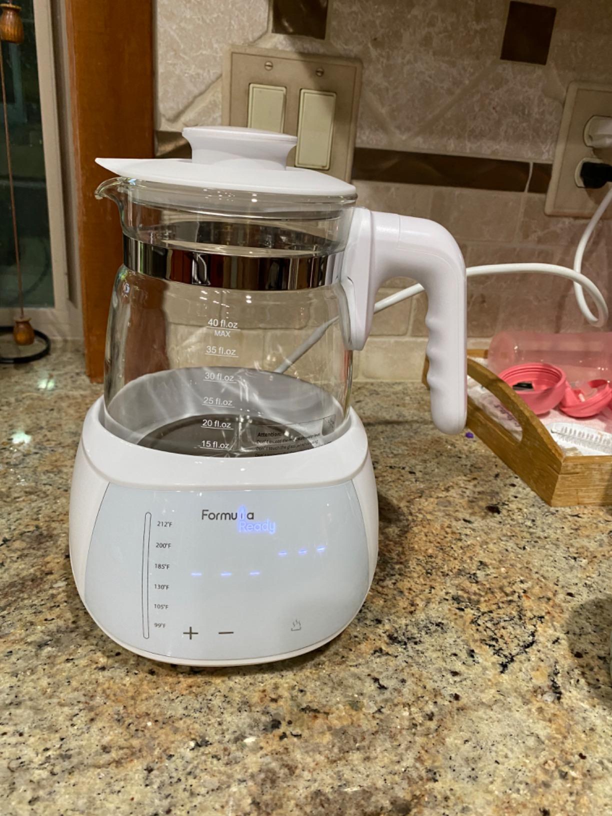 Temperature Control Water Kettle, Instant Water Warmer for Baby Formula, Keep Warm 24/7 Water Dispenser Baby Bottle Maker Formula Machine Ideal for Night Feeding & Formula Prep, BPA Free customer photo 1