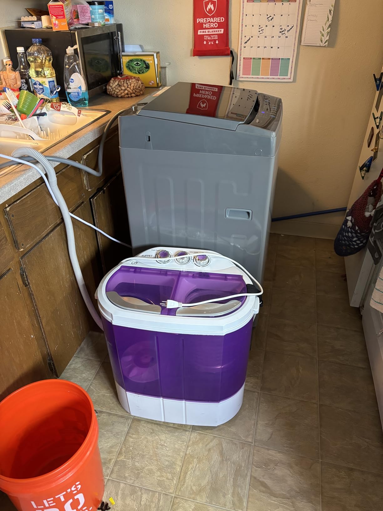 COMFEE' Portable Washing Machine 0.9 cu.ft Compact Washer with LED Display customer photo 2