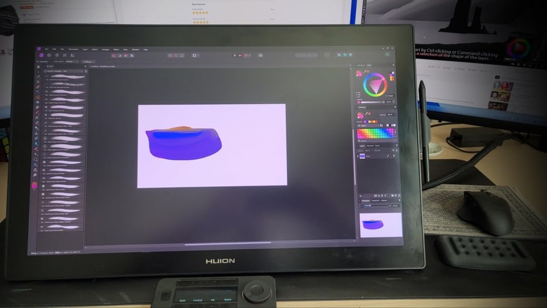HUION KAMVAS 22 120% sRGB Drawing Tablet with Screen 21.5 inch customer photo 1