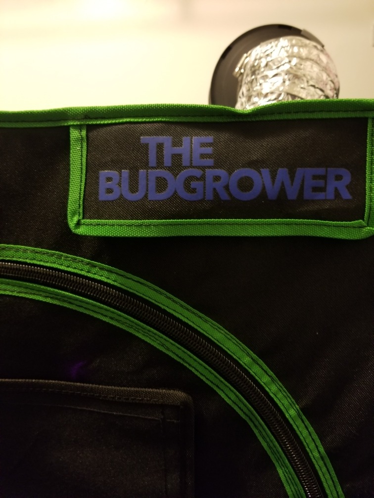 The Bud Grower - Indoor Home Grow Kit - Complete with Tent, 600 Watt LED (Dual 300-Watt) Grow Light, Heat & Humidity Monitor, and CFM Inline Exhausting Fan, & Premium Potting Soil - 24