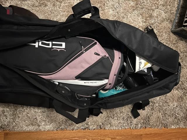 Golf Travel Bag - Heavy Duty 600D Polyester Oxford Wear-Resistant customer photo 1