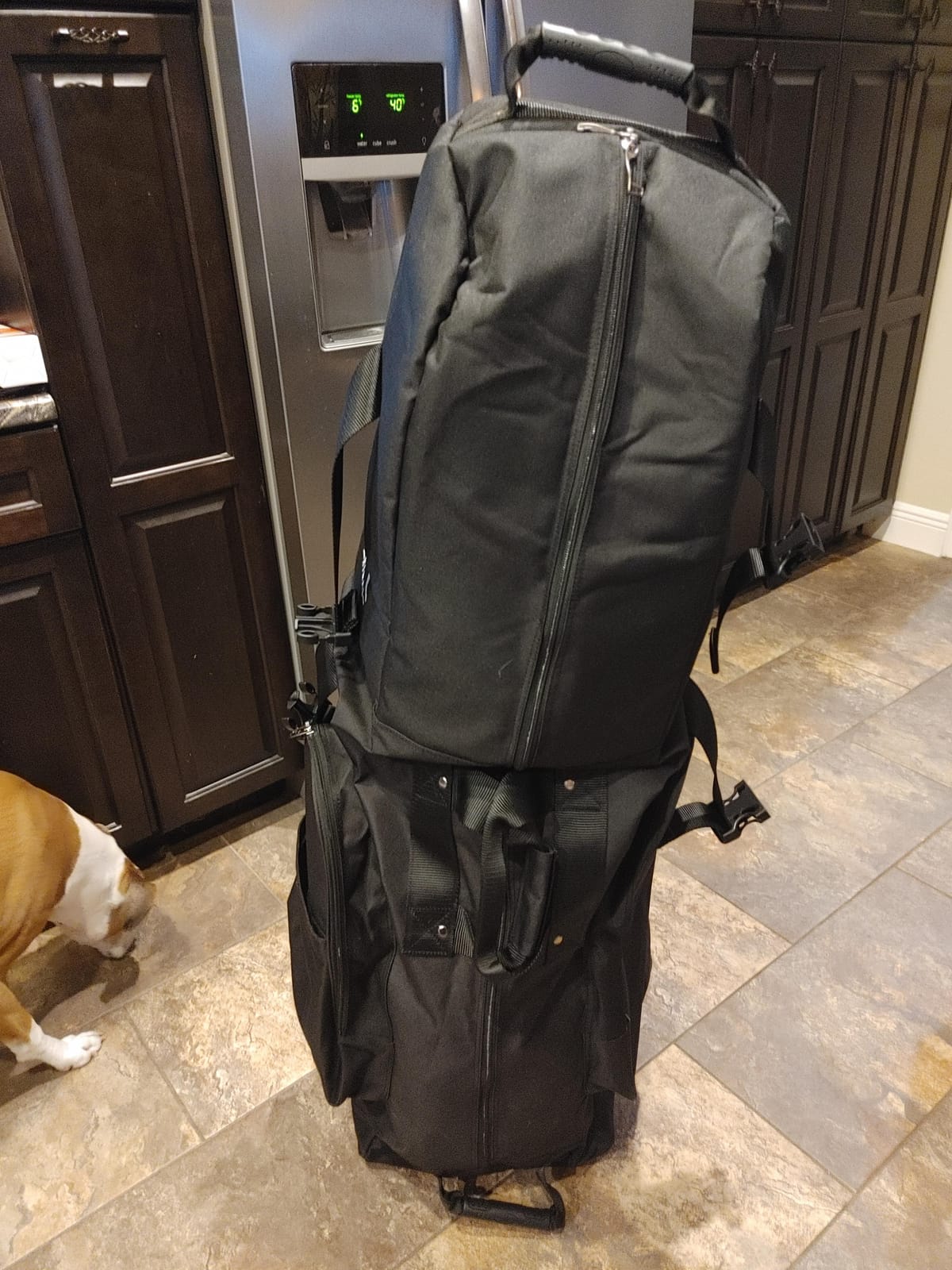 Golf Travel Bag - Heavy Duty 600D Polyester Oxford Wear-Resistant customer photo 2