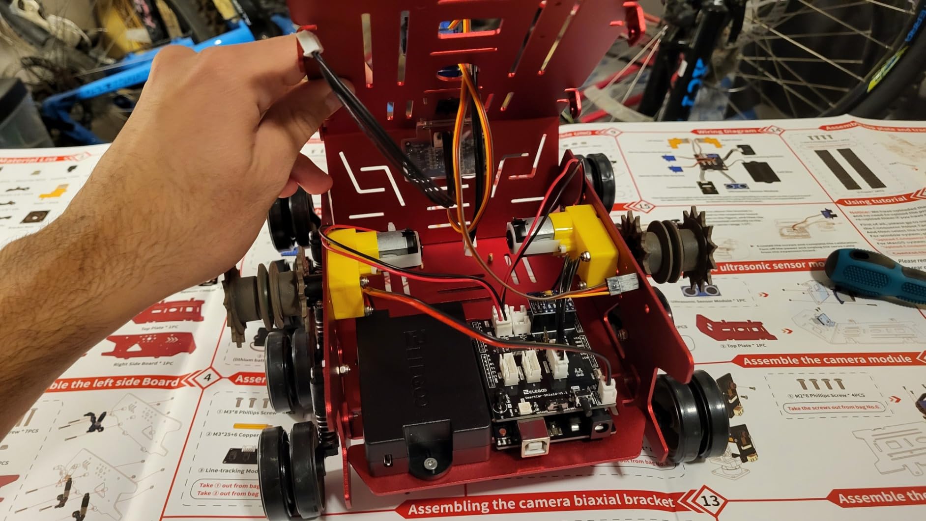 ELEGOO Conqueror Robot Tank Kit with UNO R3, Compatible with Arduino customer photo 2