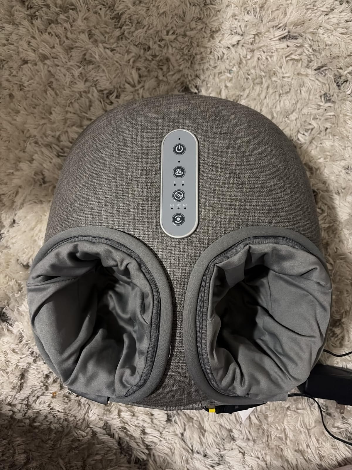 Medcursor Foot Massager with Heat - Shiatsu Feet Massage Machine Delivers Relief for Tired Muscles & Plantar, Deep Kneading Therapy, Multi-Level Settings for Home, Office Use, Size up to 13