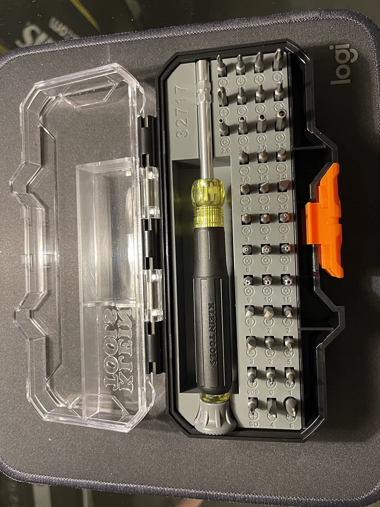Klein Tools 32717 Precision Screwdriver Set with Case, All-in-One Multi-Function Repair Tool Set, 39 Bits Including Tamperproof Bits for Apple Products customer photo 2