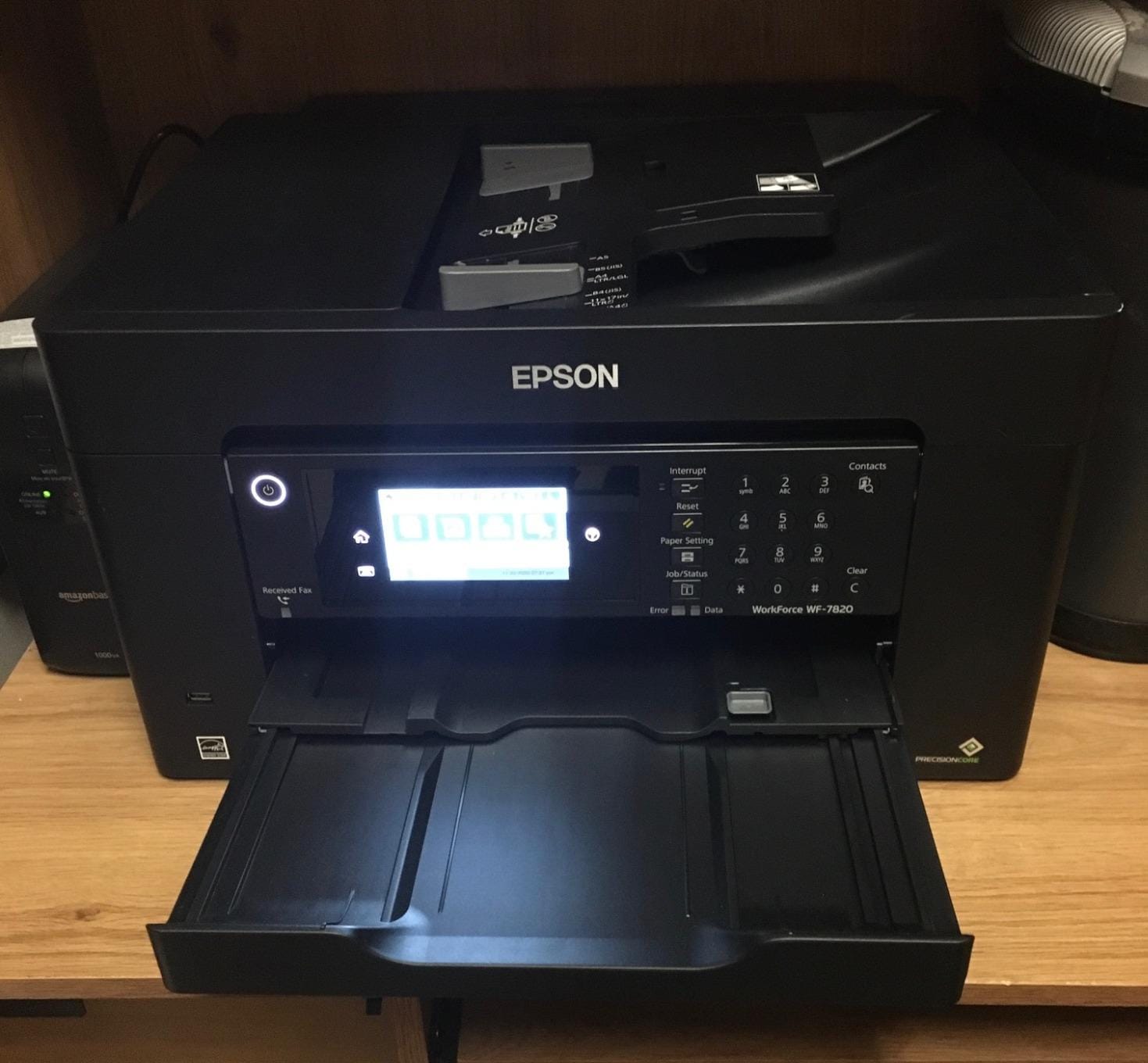 Epson Workforce Pro WF-7840 Wireless All-in-One Wide-Format Inkjet Printer customer photo 1
