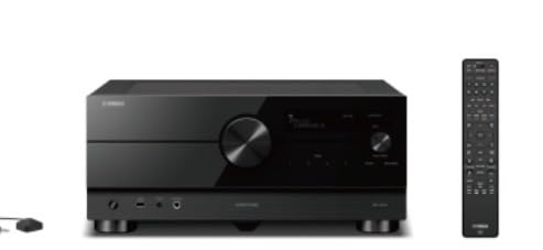 Yamaha RX-A6A AVENTAGE 9.2-Channel AV Receiver – 8K and 4K/120 HDMI, eARC, Dolby Atmos, DTS:X, Auro-3D, Surround:AI, Wi-Fi, Bluetooth, MusicCast customer photo 1