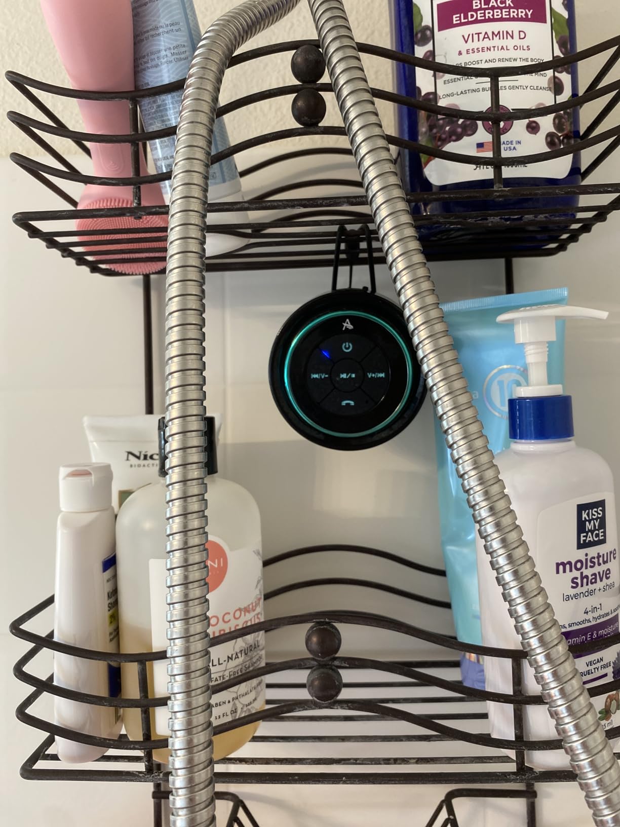 XLEADER Pro Shower Speaker (Upgraded) Certified IPX7 Waterproof Bluetooth customer photo 2