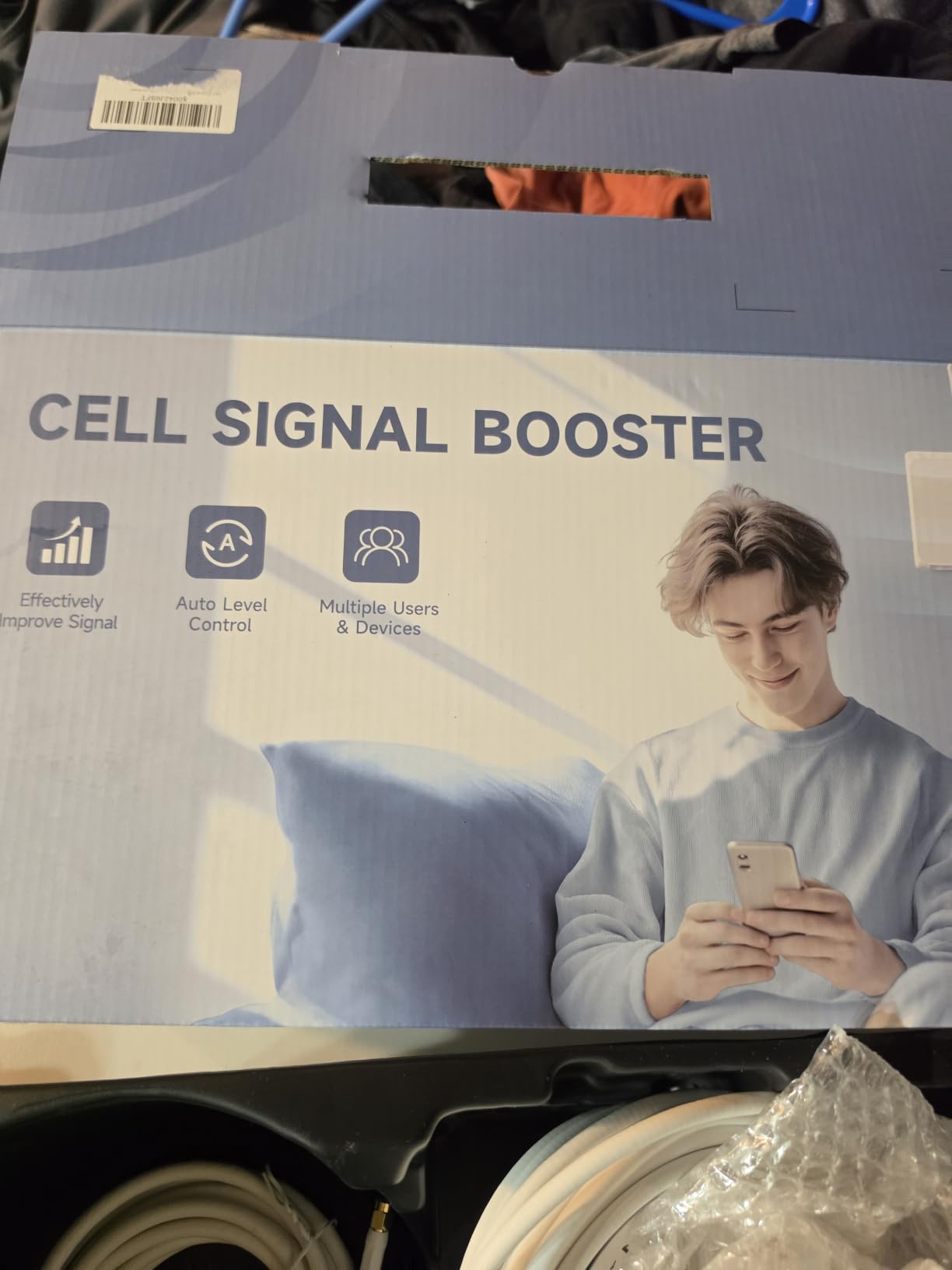 Phonetone Cell Phone Signal Booster for Band 12,13,17 customer photo 2