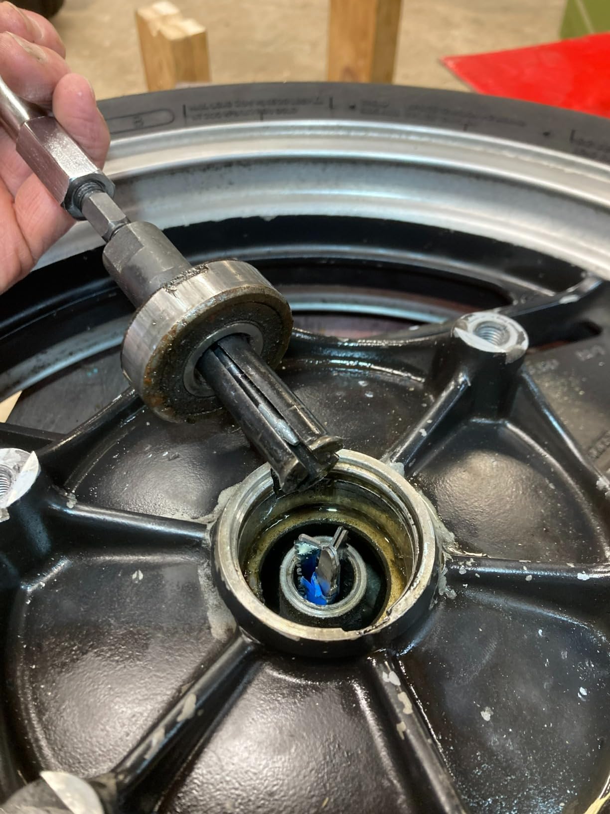 OMT Blind Hole Collet Bearing Race and Seal Puller Extractor Kit customer photo 2