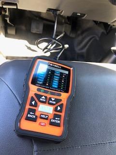 FOXWELL NT301 Plus 2-in-1 OBD2 Scanner & 12V Car Battery Tester customer photo 1