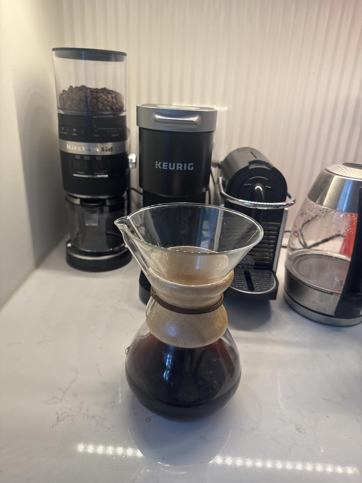 KitchenAid Burr Coffee Grinder, KCG8433, Charcoal Grey customer photo 1