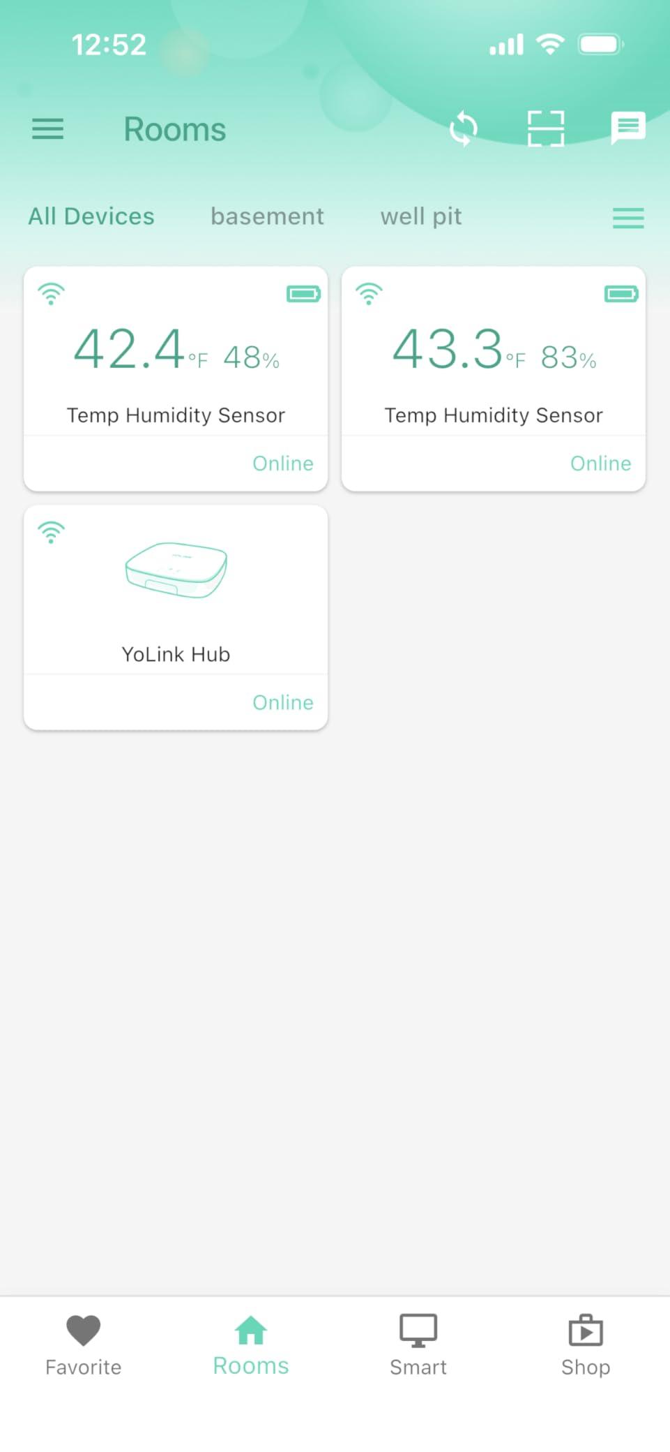 Smart Wireless Temperature Sensor/Humidity Sensor Wide Range (14 to 122 Degrees) for Fridge Monitoring Pet Cage/Tank Monitoring, Smartphone Alerts, Compatible with Alexa IFTTT - Hub Included customer photo 2