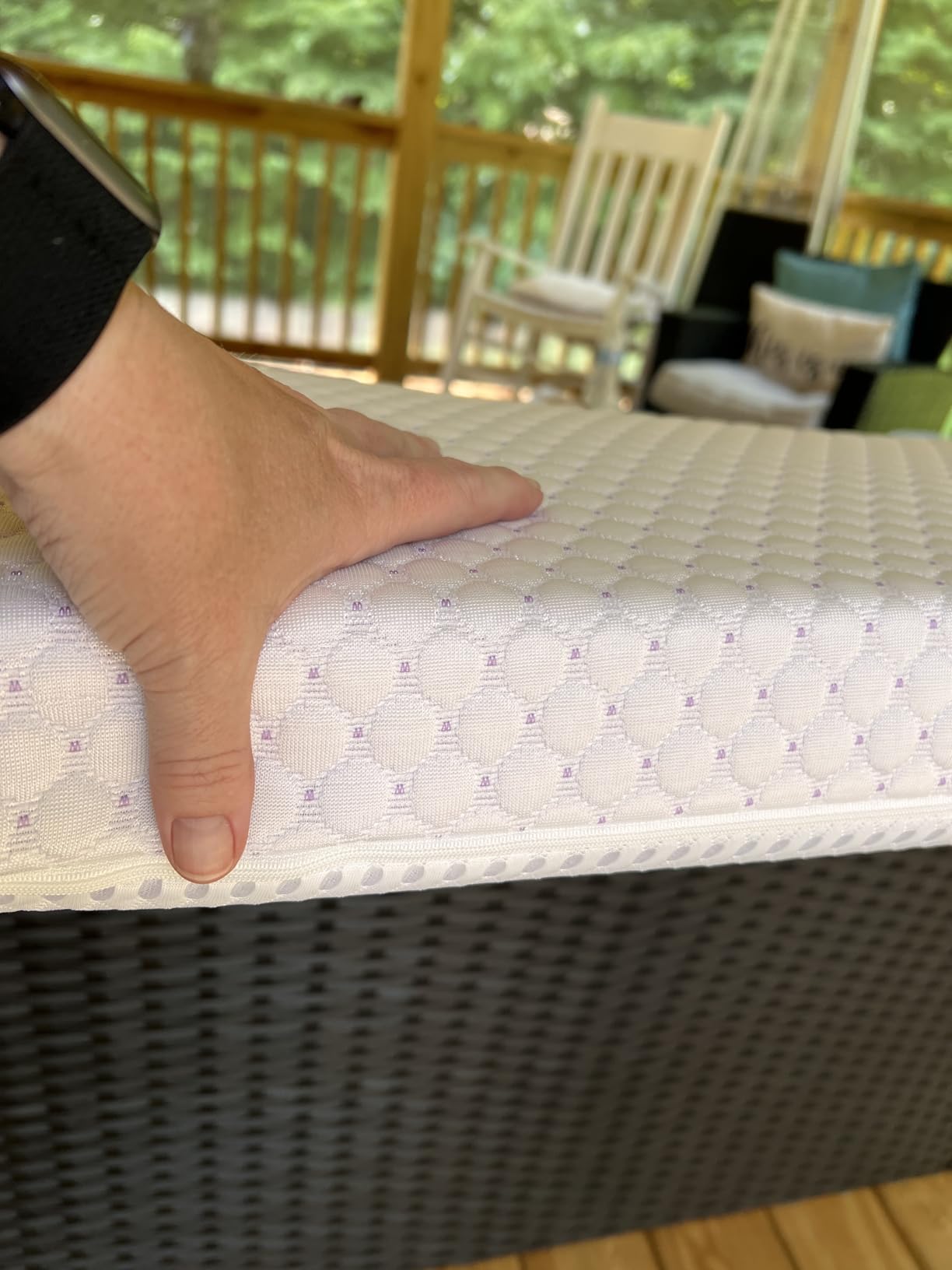PERLECARE Queen 3 Inch Gel Memory Foam Mattress Topper with Cover customer photo 1