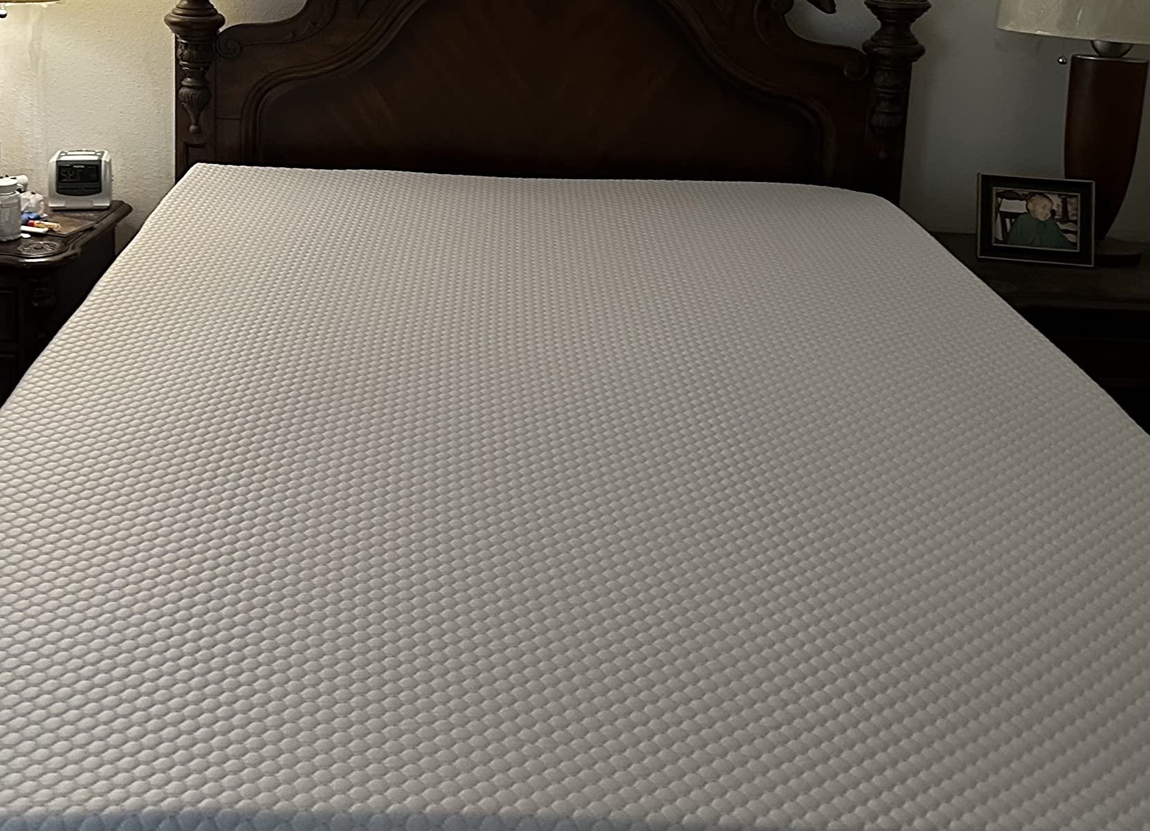 PERLECARE Queen 3 Inch Gel Memory Foam Mattress Topper with Cover customer photo 2