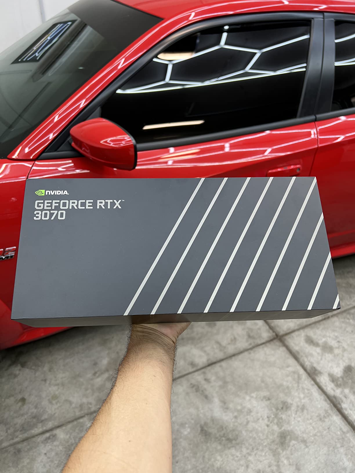 NVIDIA GeForce RTX 3070 8GB GDDR6 PCI Express 4.0 Graphics Card - Dark Platinum and Black customer photo 2