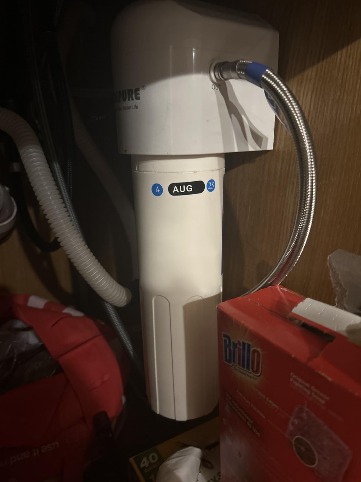 ICEPURE Under Sink Water Filter System, 3 Years or 22000 Gallons Ultra High Life NSF/ANSI 42 Certified, Removes Heavy Metals,Chlorine,Direct Connect Under Counter Drinking Water System, USA Tech customer photo 1