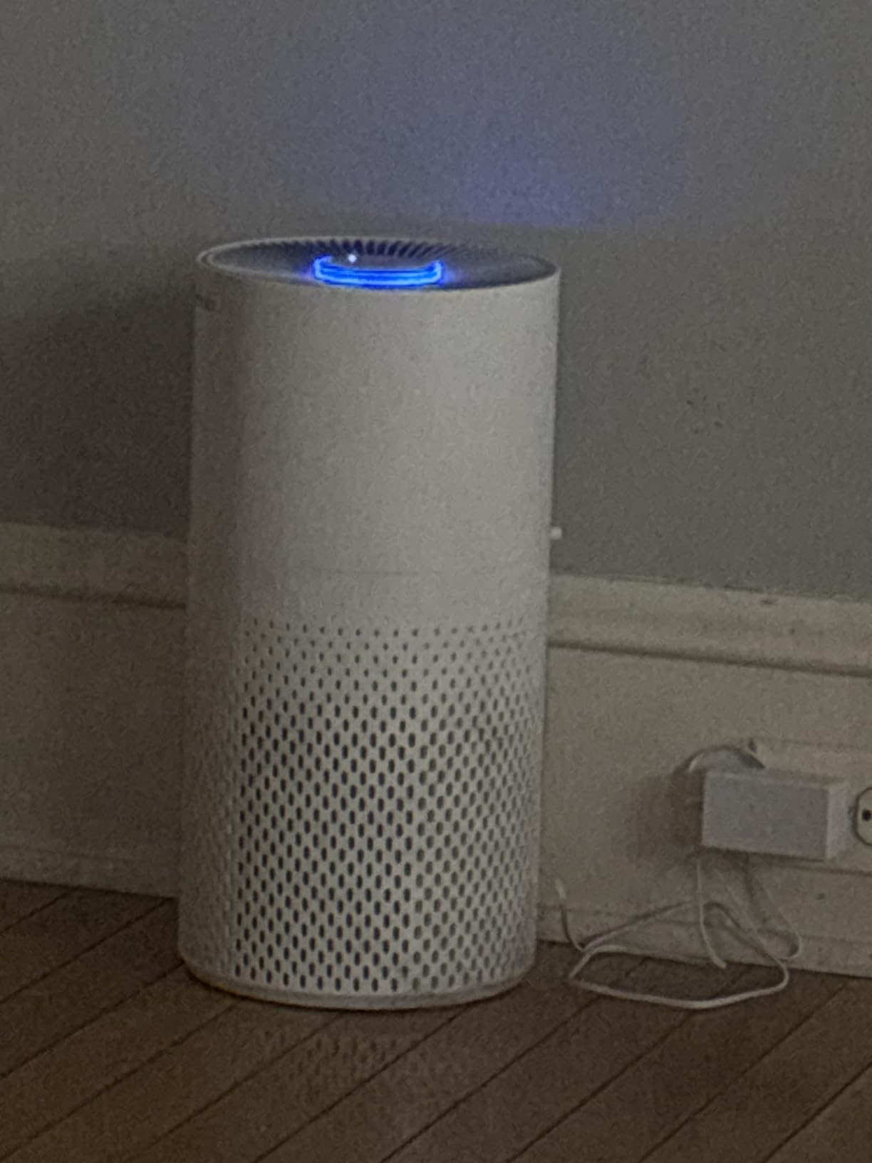 Afloia Air Purifier for Home Bedroom Large Room up to 1500 Sq Ft | Upgraded 4-Stage Filtration, Washable Pre-Filter, 22dB Sleep Mode, 7 Color Light, 2/4/8/16H Timer, Kilo White customer photo 1