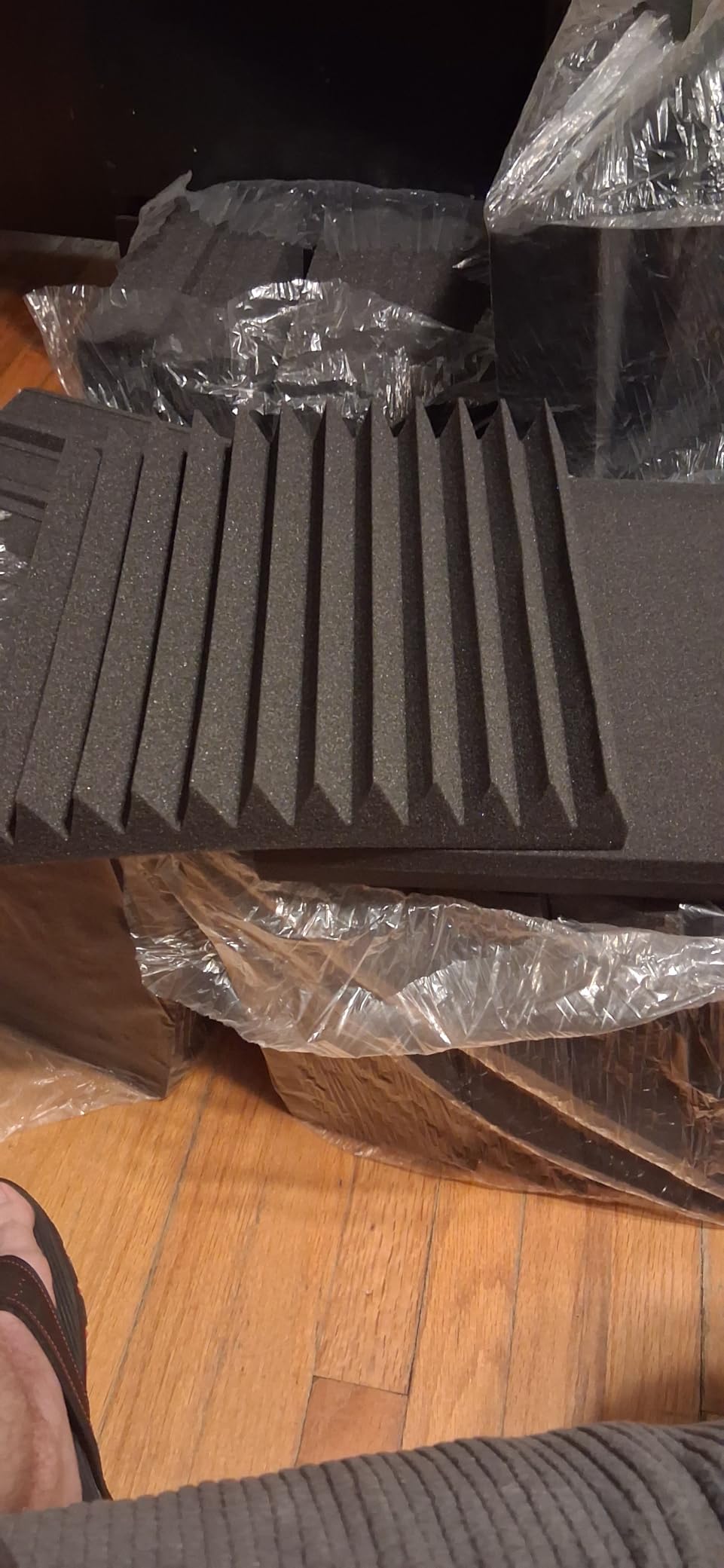 18 Pack Black Acoustic Panels 12