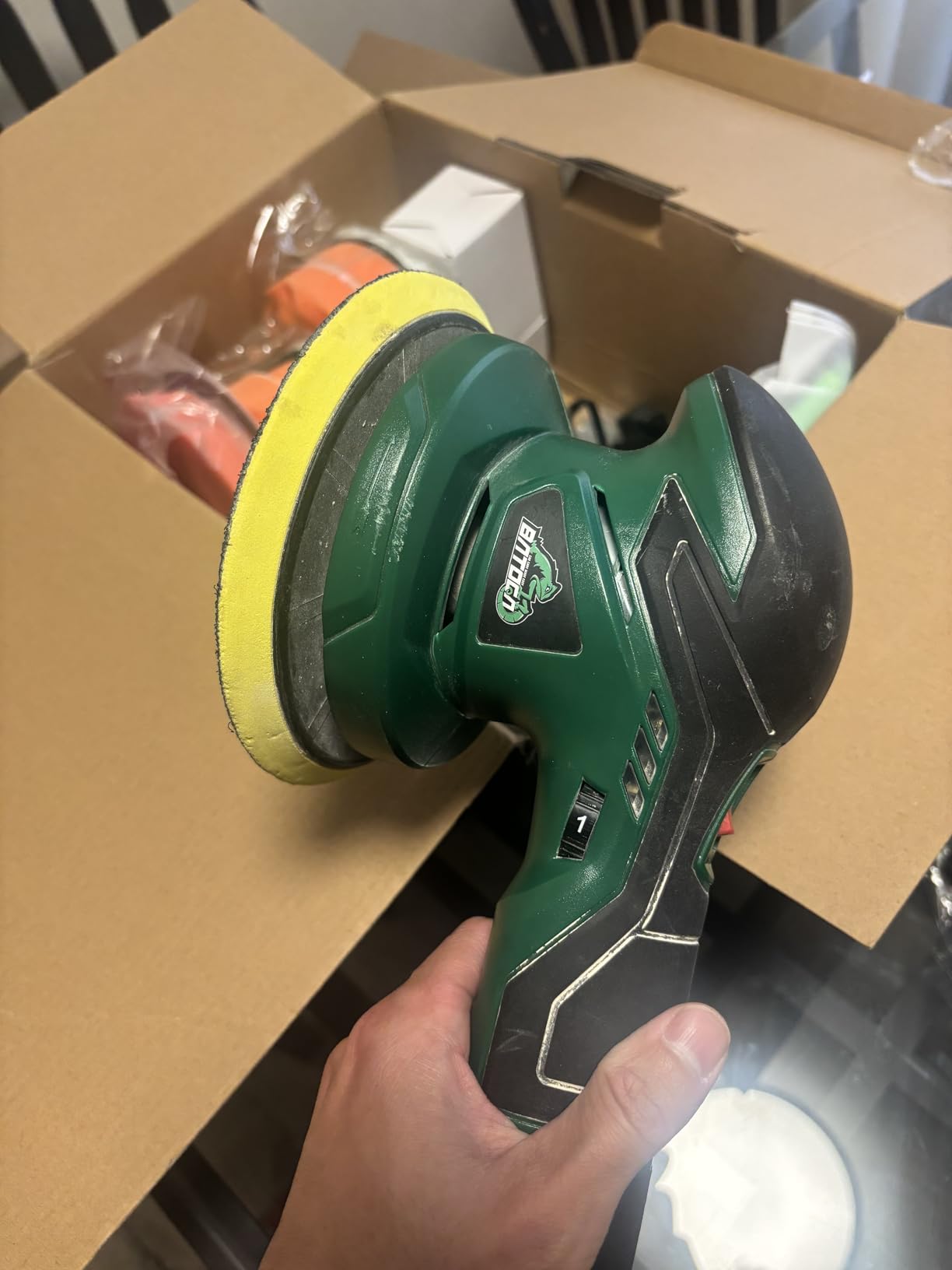 BATOCA S3 Cordless Car Polishers and Buffers, DA Orbital Polishing Machine customer photo 2