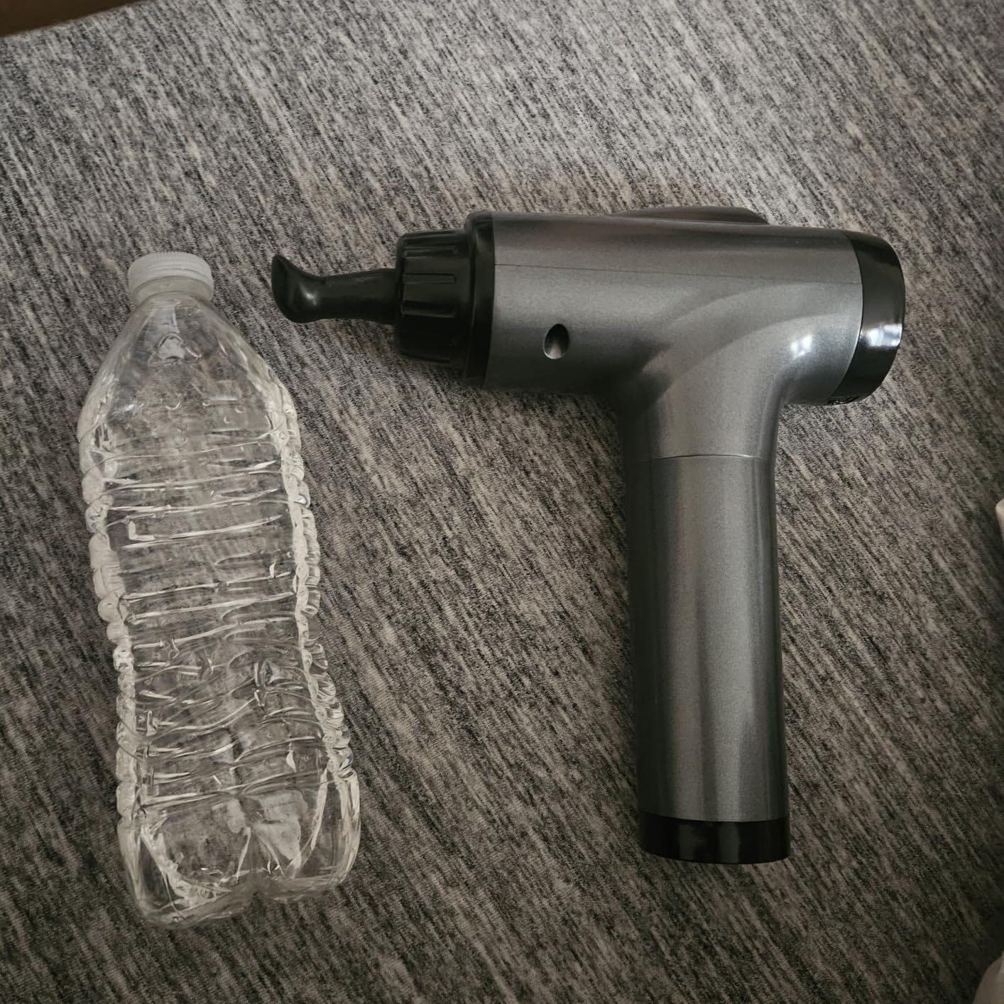 OLsky Massage Gun Deep Tissue 30 Speeds 9 Attachments Handheld (Grey) | Electric Muscle Massager, High-intensity Percussion, Massage Device for Pain Relief, Quiet and Powerful, Ideal for Recovery customer photo 1