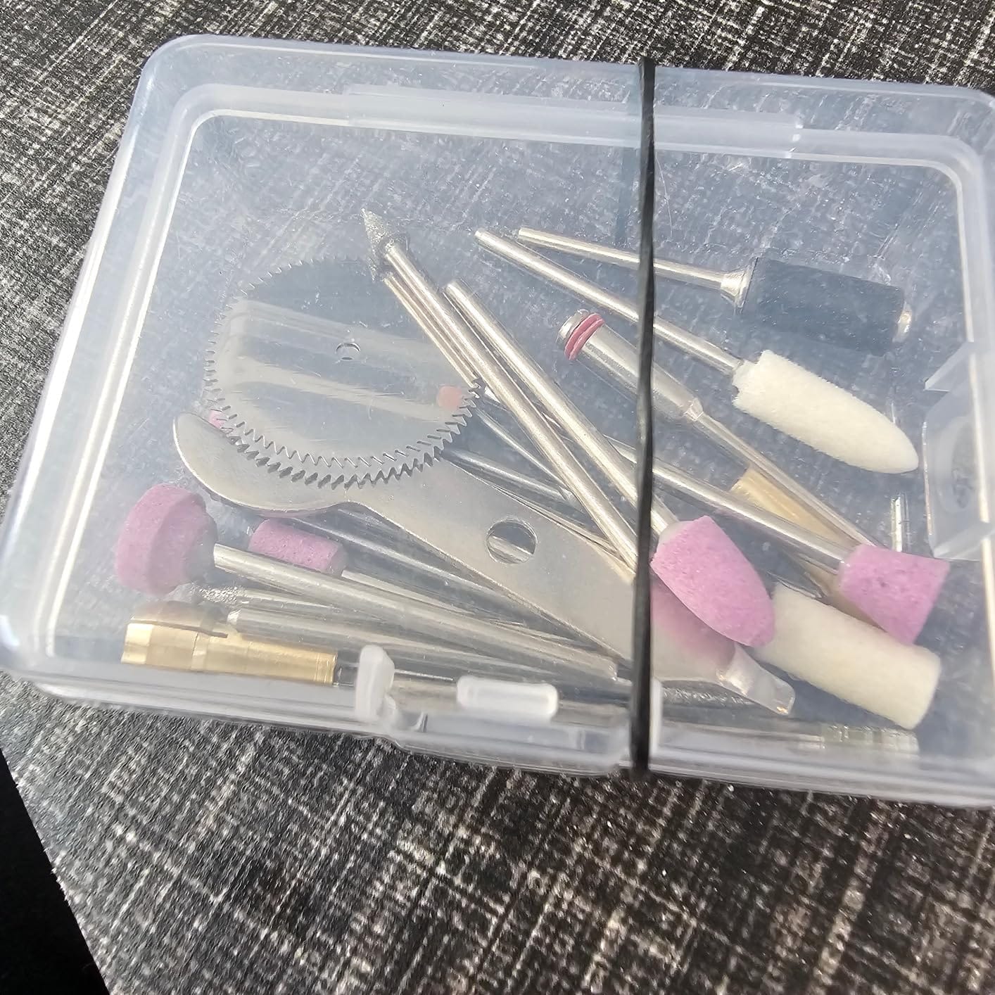 HARDELL Mini Cordless Rotary Tool, 5-Speed 69pcs Kit for 3D Printer Sanding customer photo 1